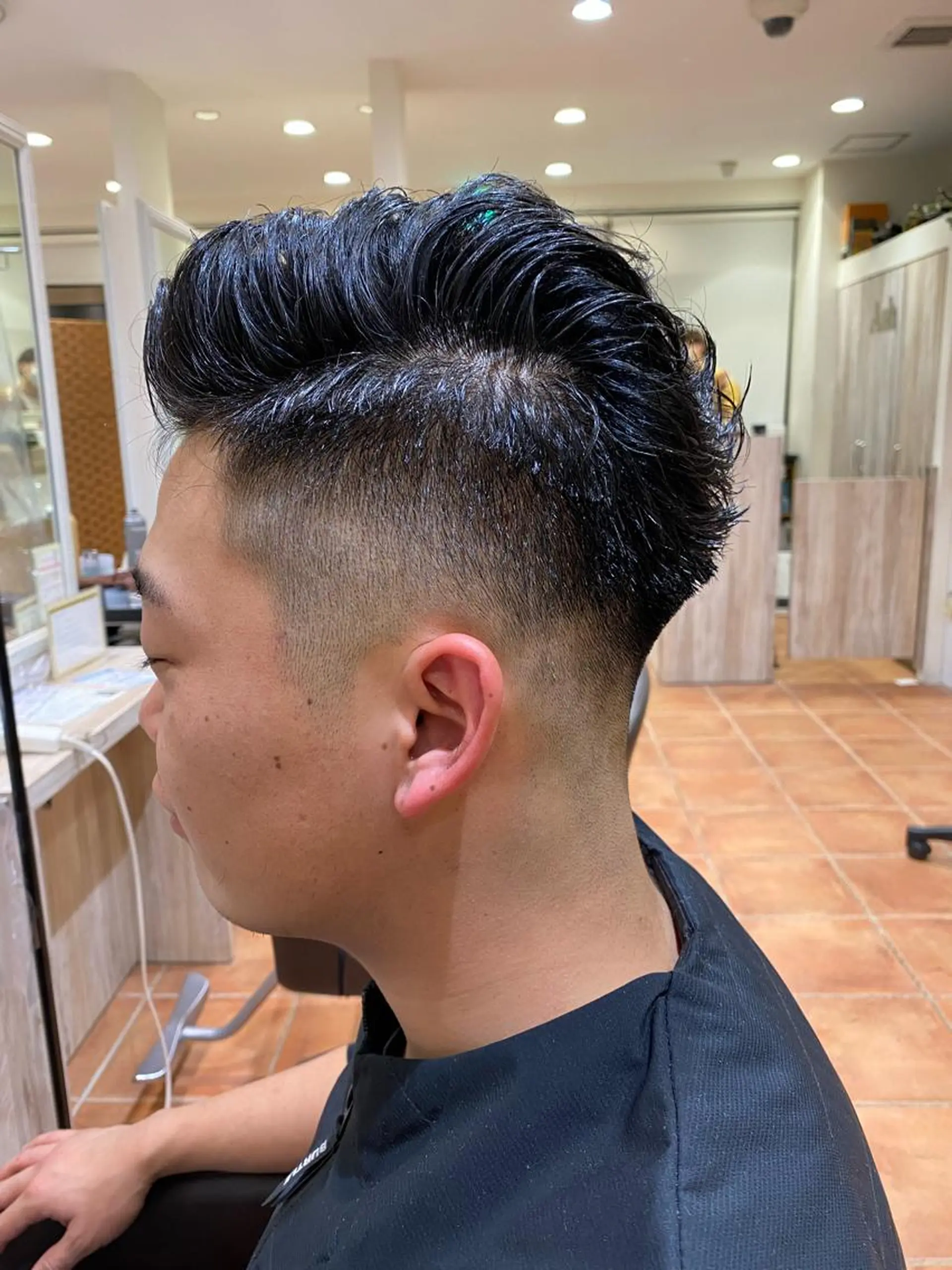 パーマ メンズ ☘️清潔感爆上げ☘️ 岡部恒輝のヘアスタイル