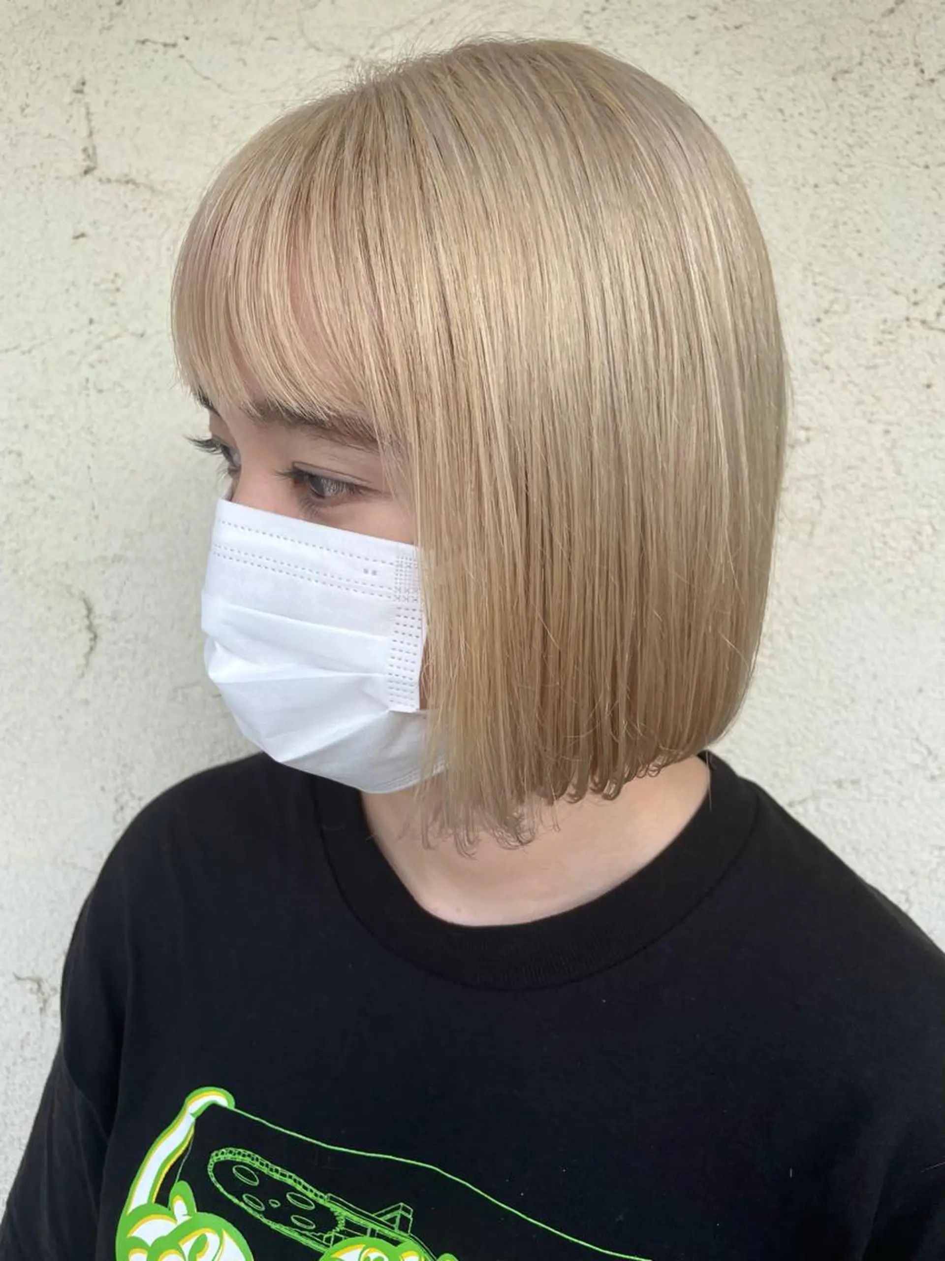 ショート カット ヘアカラー トリートメント しもかわ かほのヘアスタイル