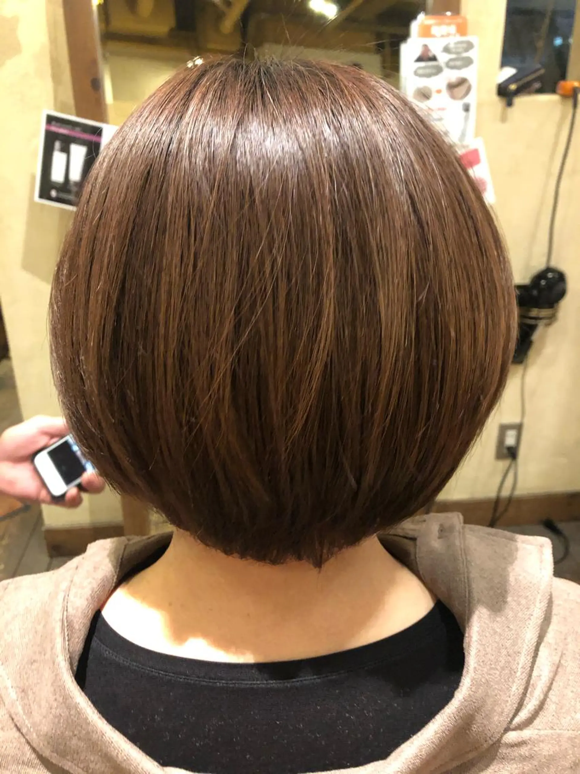 ミディアム カラー ヘアカラー 似合わせ/たにざわ しんごう≫南草津のヘアスタイル