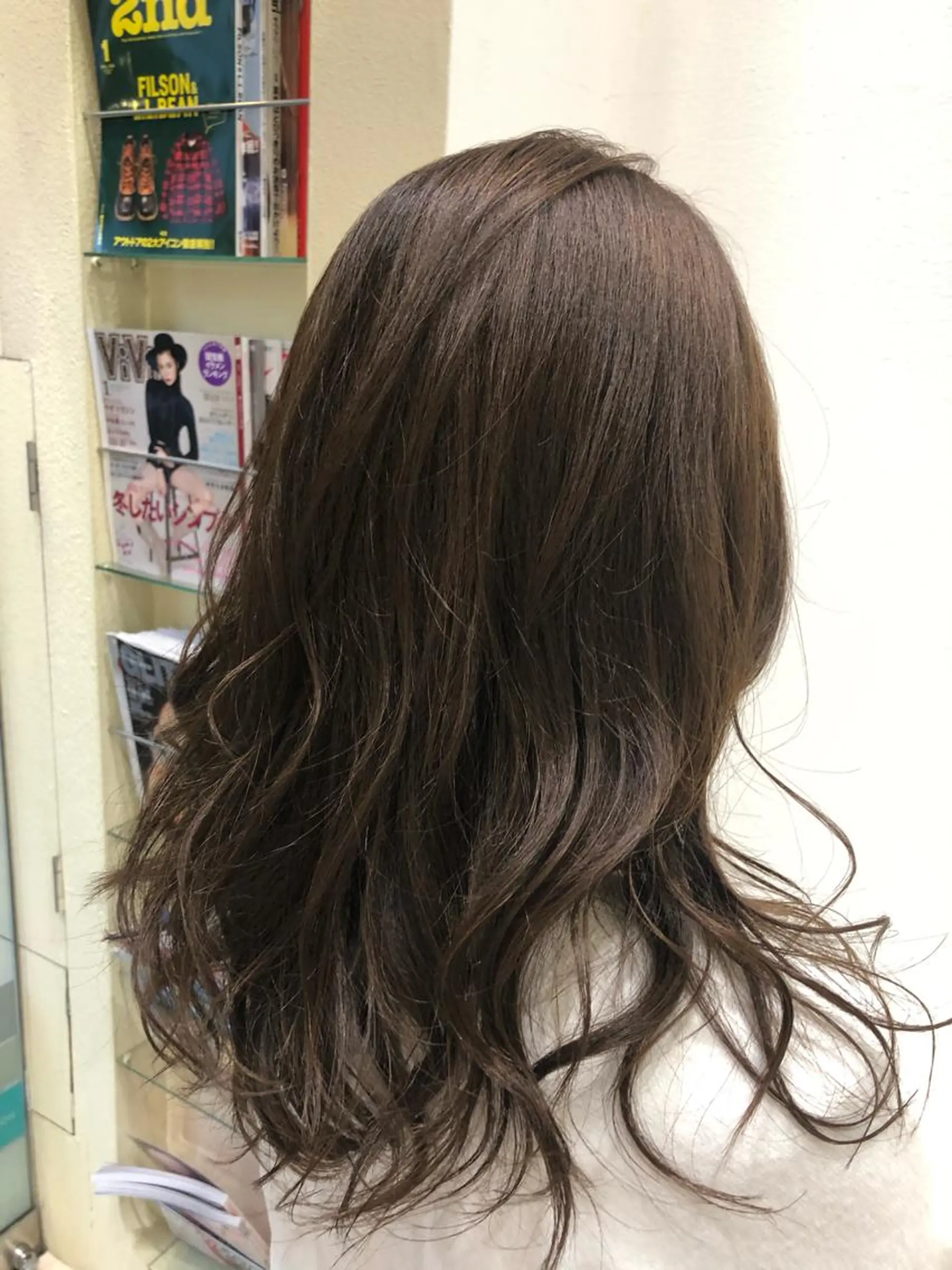 ロング カラー アッシュ アッシュブラウン ブラウンカラー ヘアカラー 河原町/艶髪/西田 晴香のその他イメージ