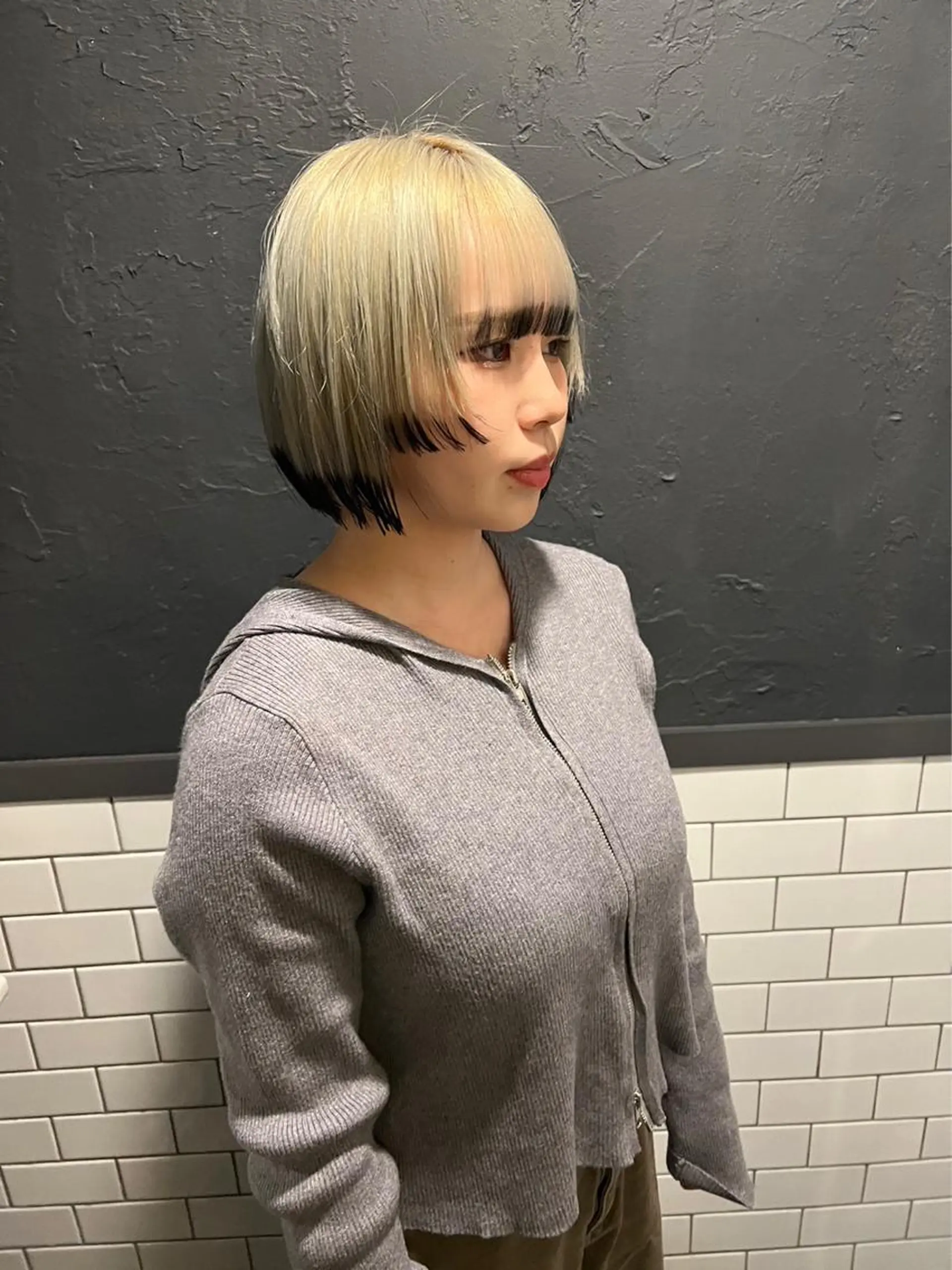 ショート カラー ヘアカラー 🧼MOMO/ 原宿✩.*˚🧼のヘアスタイル