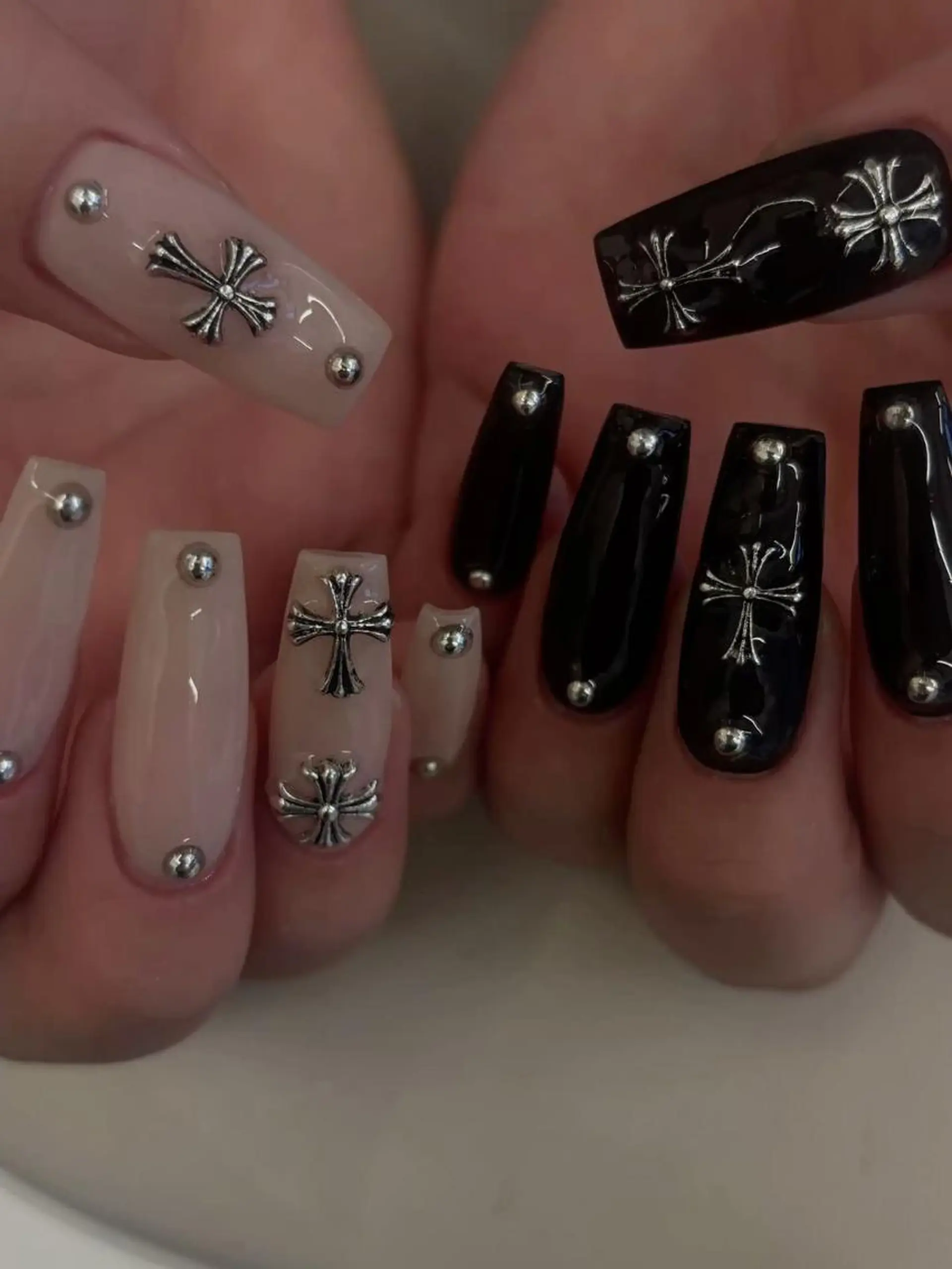 ネイル 長さ出し フレンチネイル グラデーション 卒業式 マグネットネイル Sora nail 長さ出し専門店のネイルデザイン