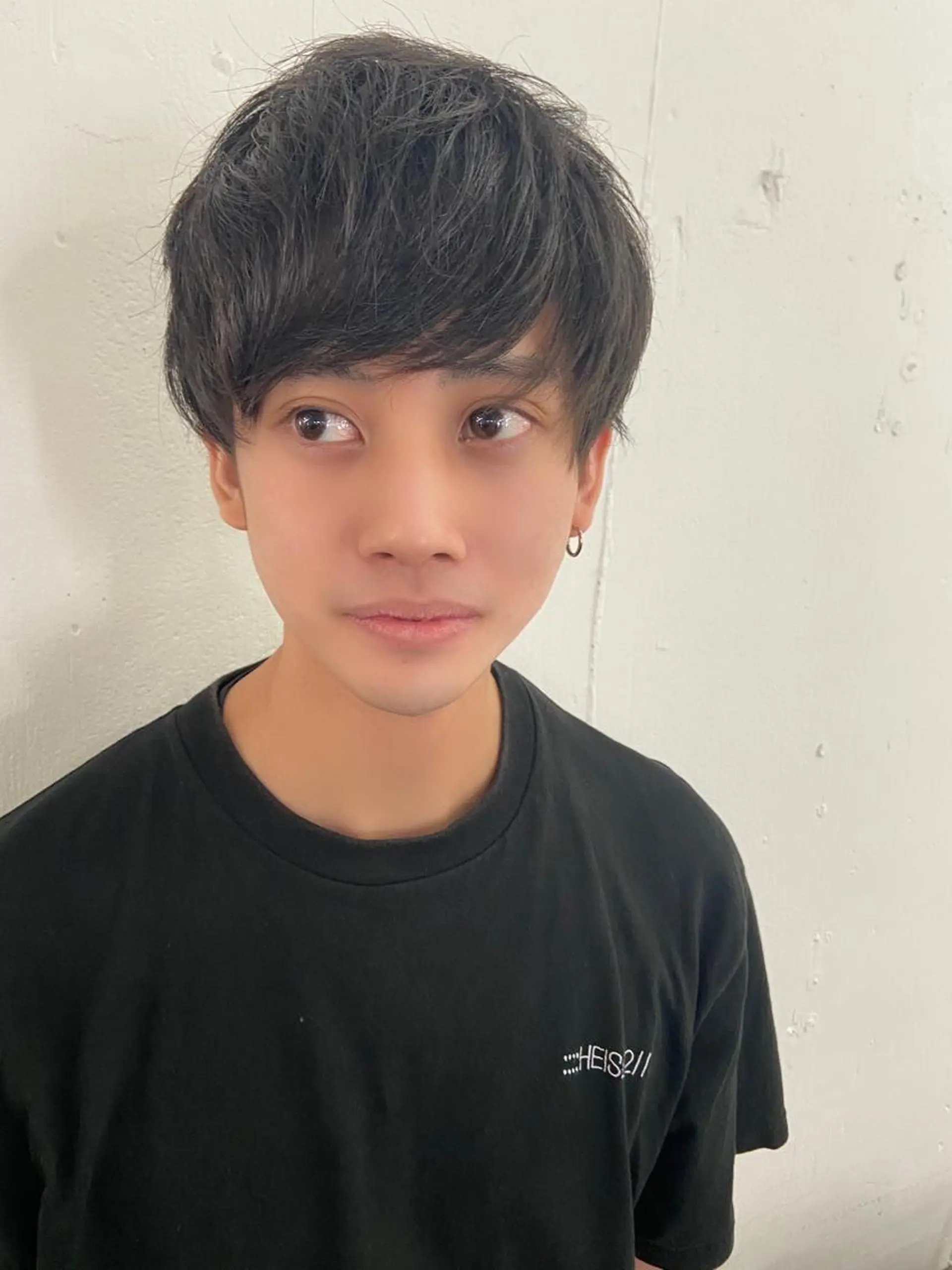 ショート メンズ マッシュ 久木原 ゆりのヘアスタイル