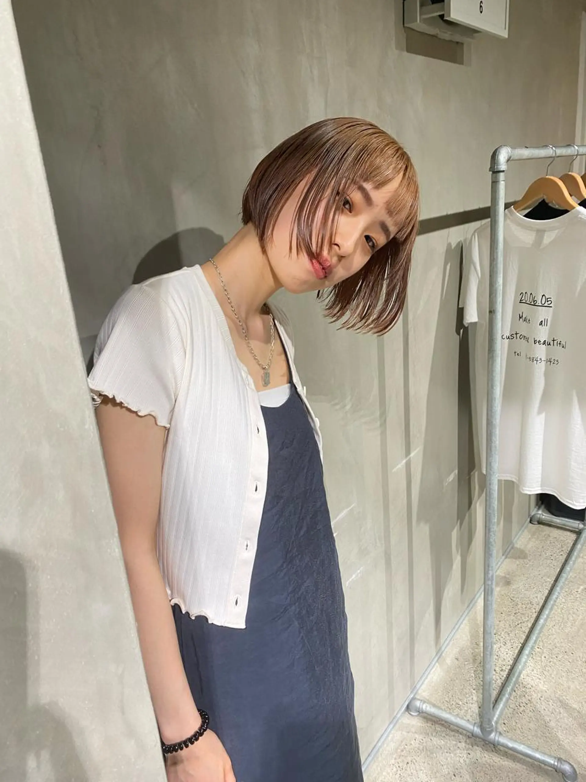 ショート 無料カットモデル 丸川英心のヘアスタイル