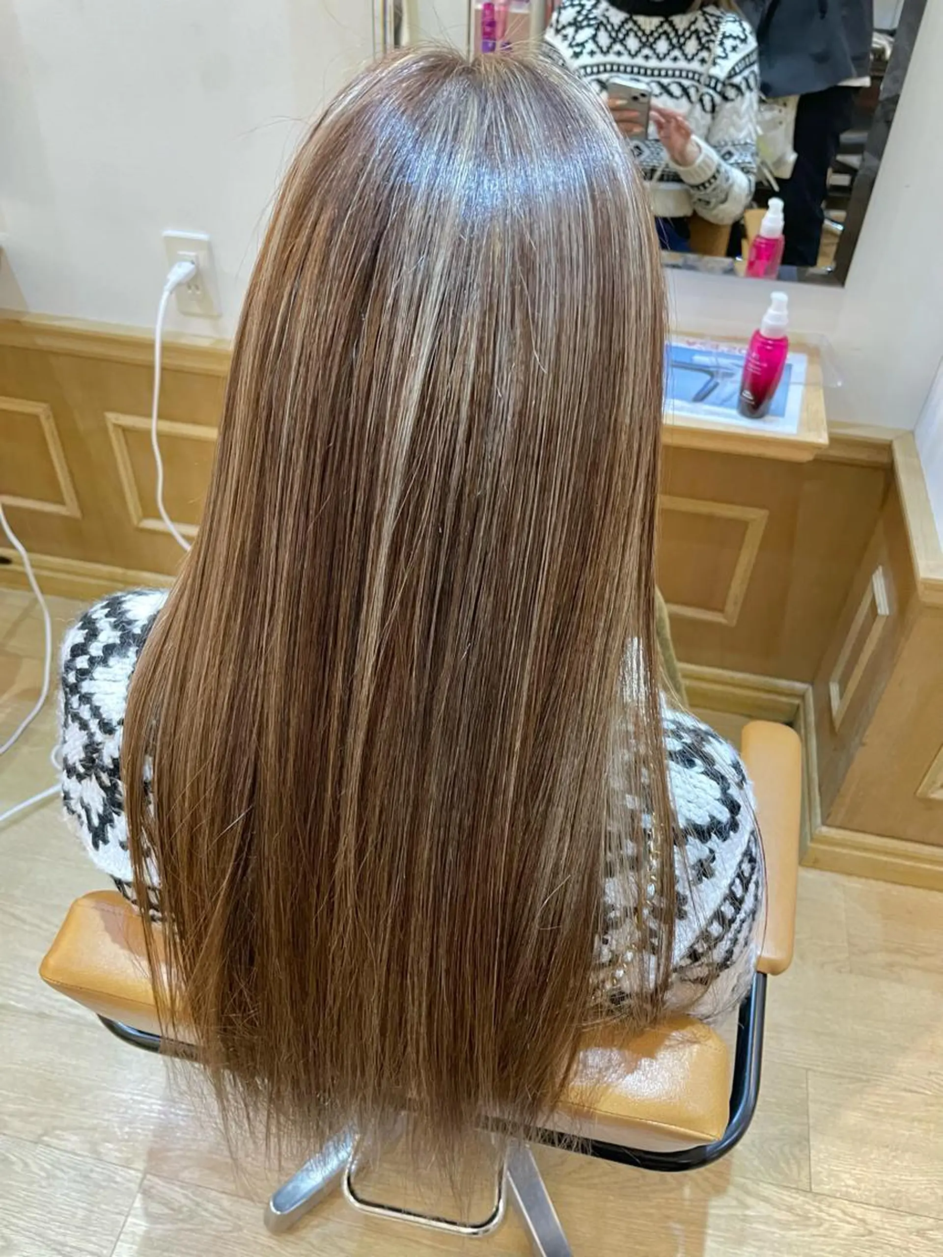 ロング ヘアカラー トリートメント ✨シルクストレート✨ 美髪髪質改善Yukiのヘアスタイル