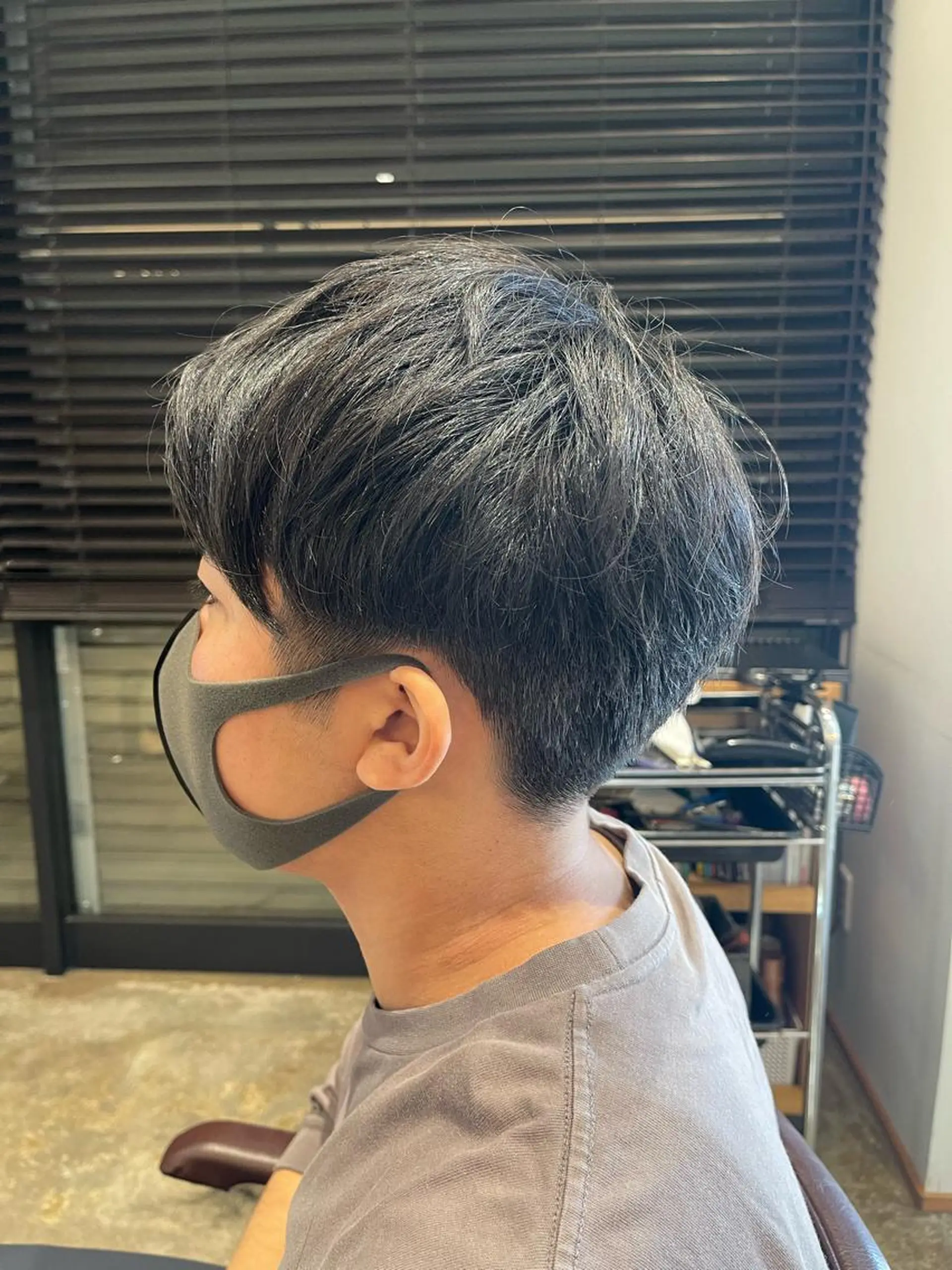 メンズ 林下 優花のヘアスタイル