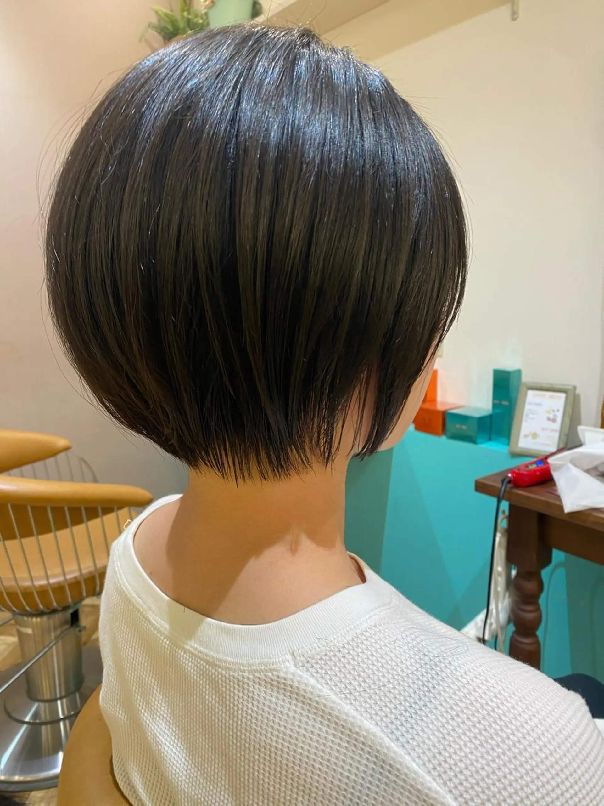 ショート カット ヘアカラー パーマ トリートメント レイヤー/韓国/ボブ 縮毛矯正/畠中ケントのヘアスタイル