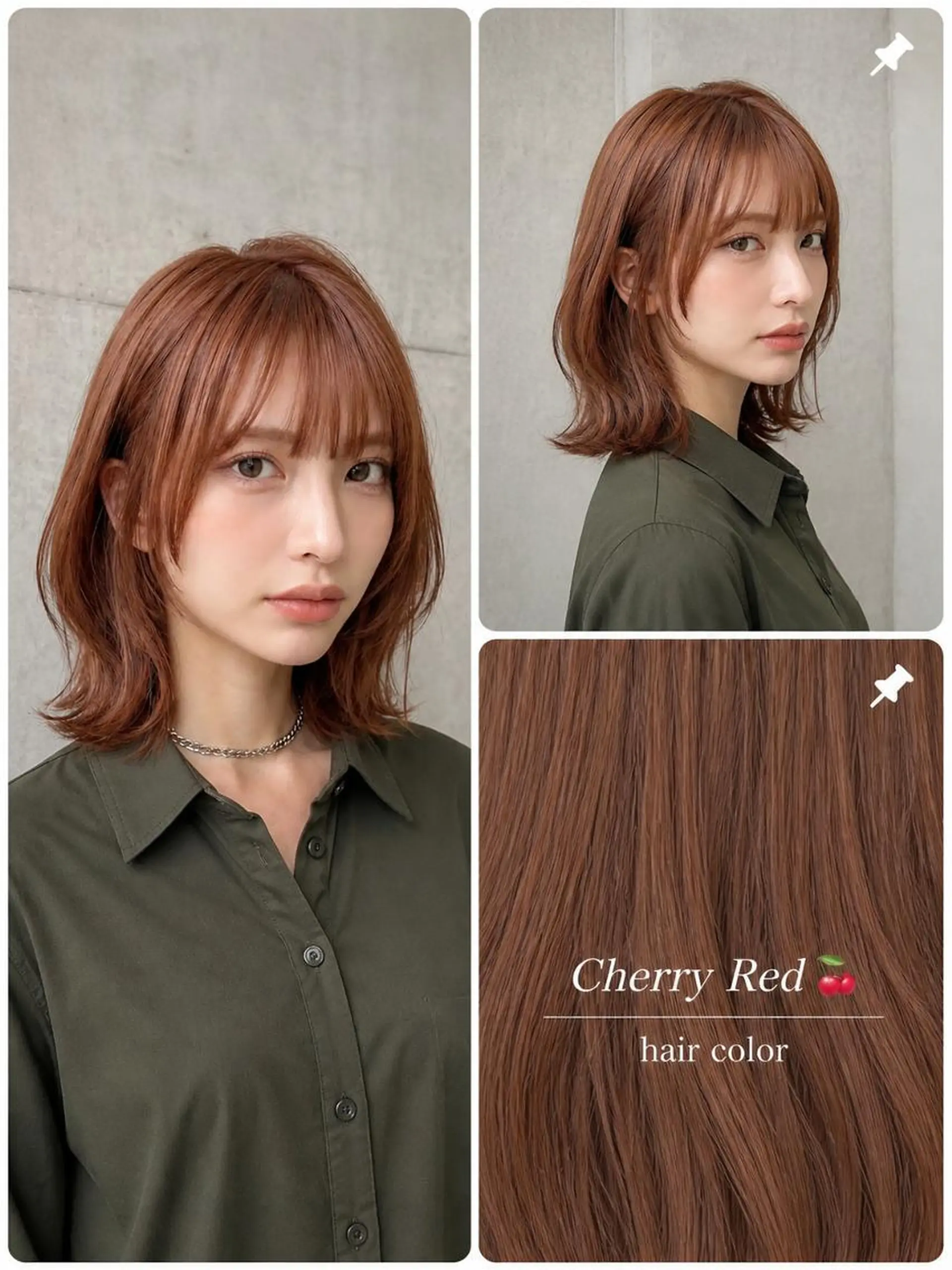 セミロング 髪質改善cn nakaoのヘアスタイル