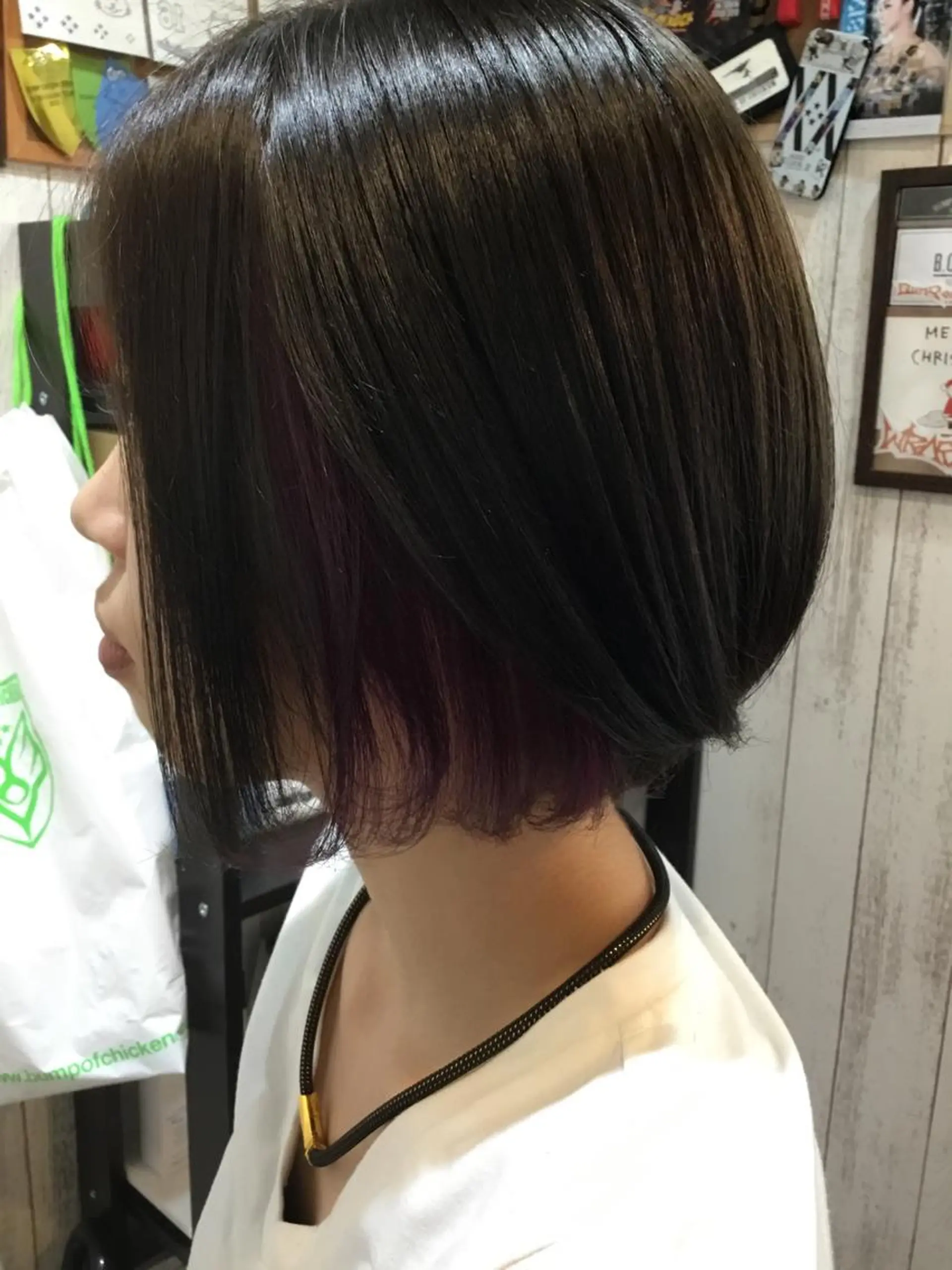 ミディアム カラー embrace エンブレイスのヘアスタイル