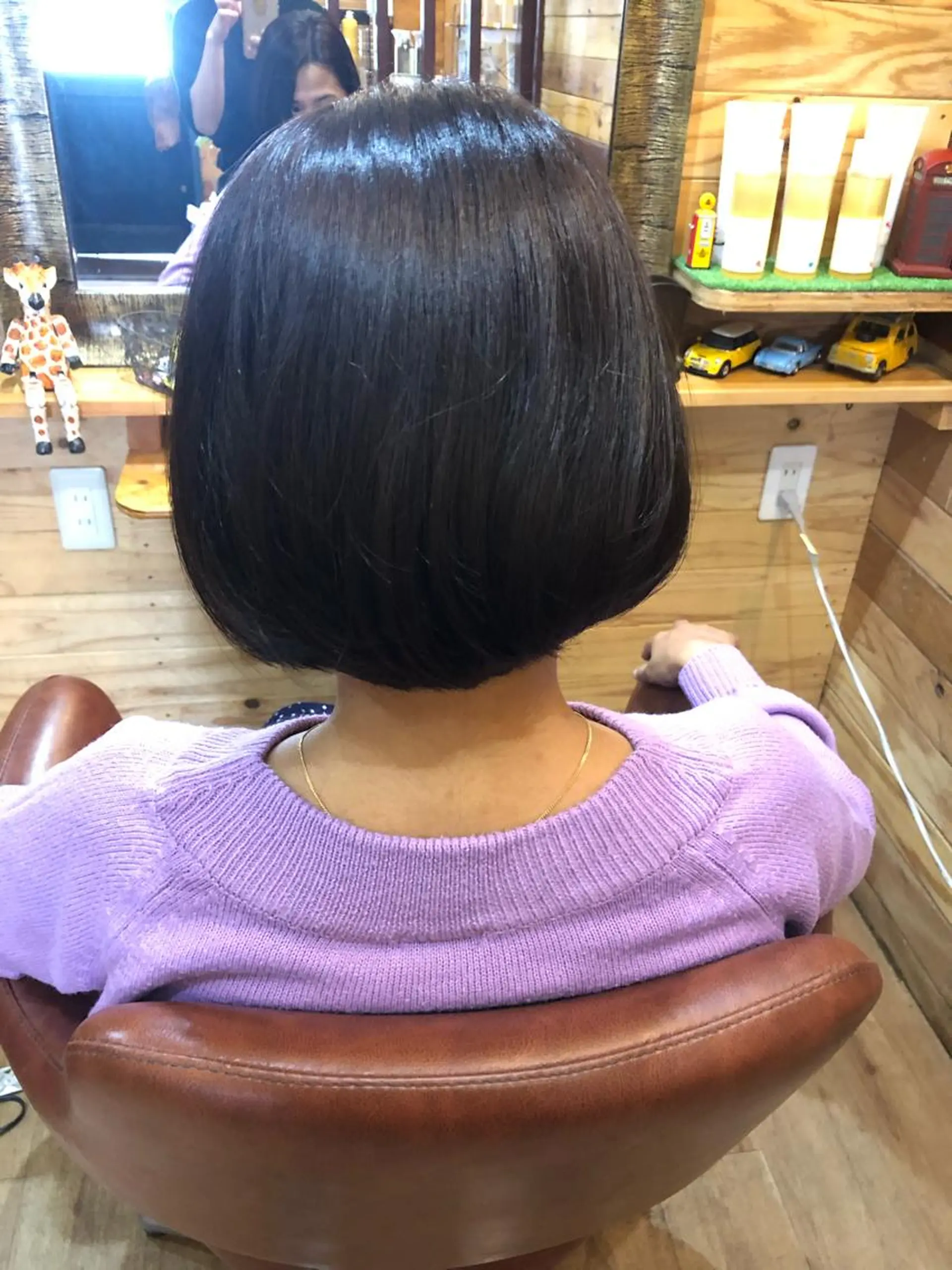 ショート ヘアカラー トリートメント 花田 みなみのヘアスタイル