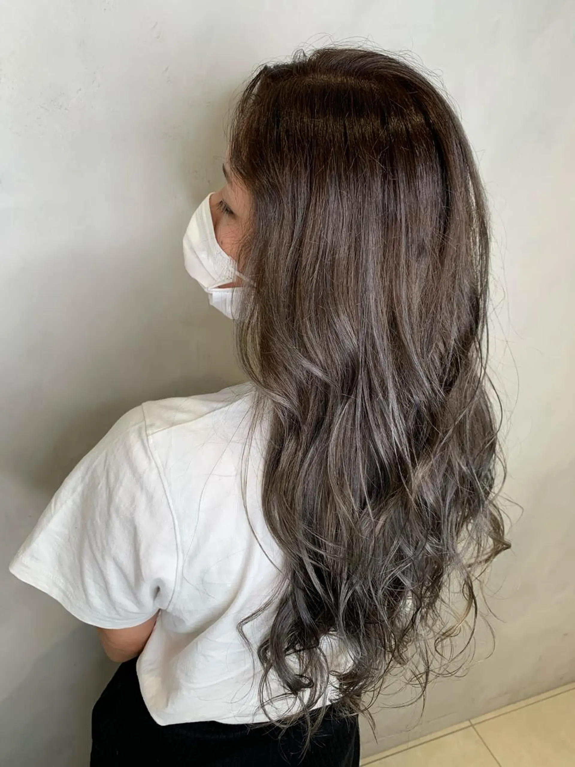 ロング 吹田 駿 髪質改善縮毛矯正のヘアスタイル