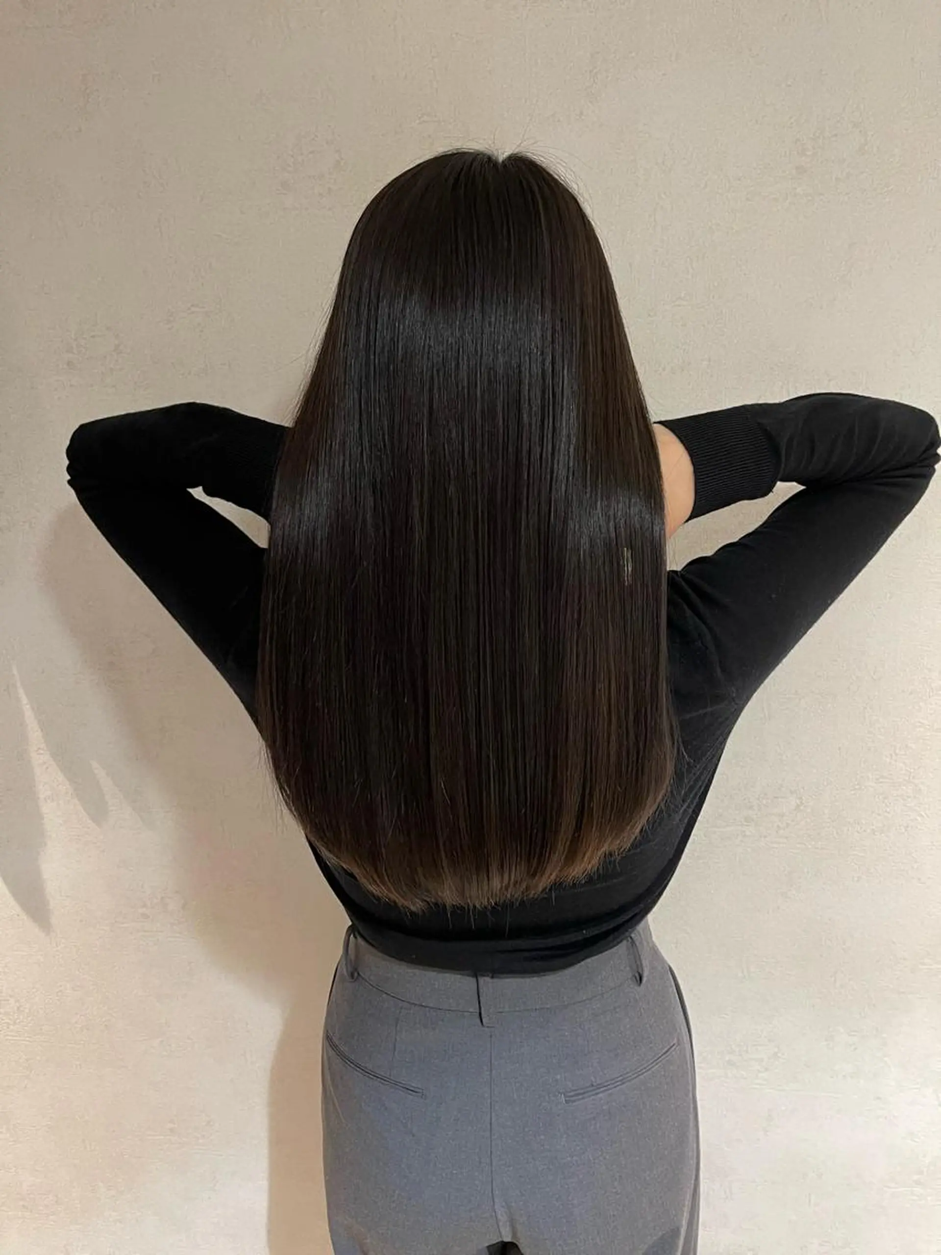 ロング 市村 正義のヘアスタイル