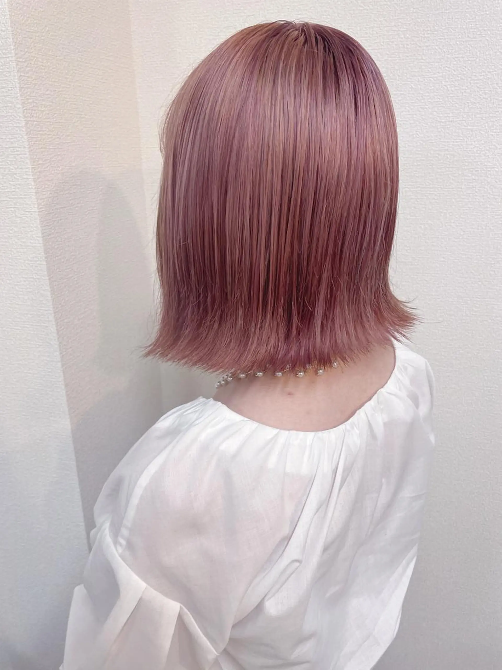 ショート カラー ケアブリーチ /髪質 改善/古橋圭史郎のヘアスタイル