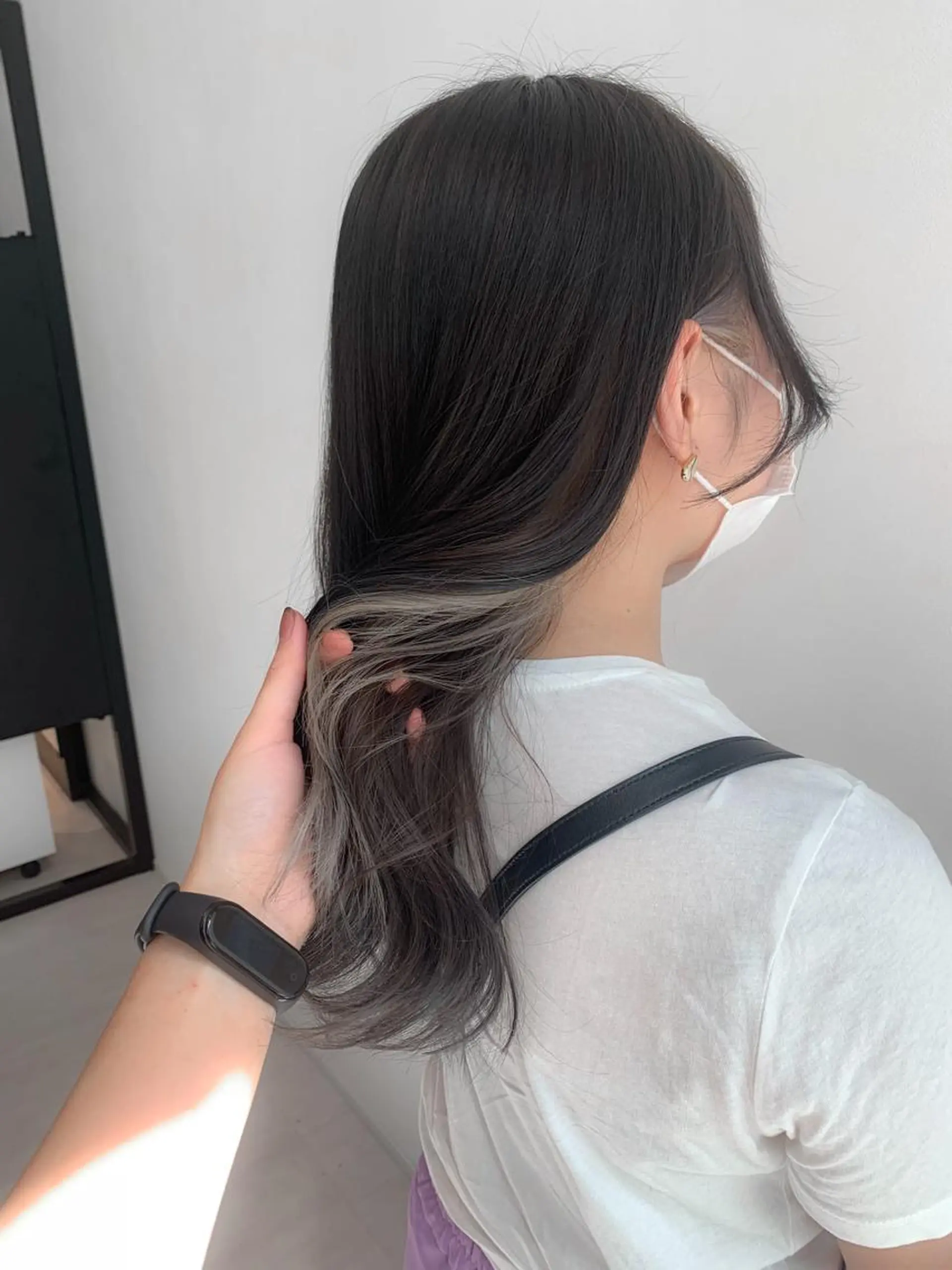 ミディアム カラー 村山 美空のヘアスタイル