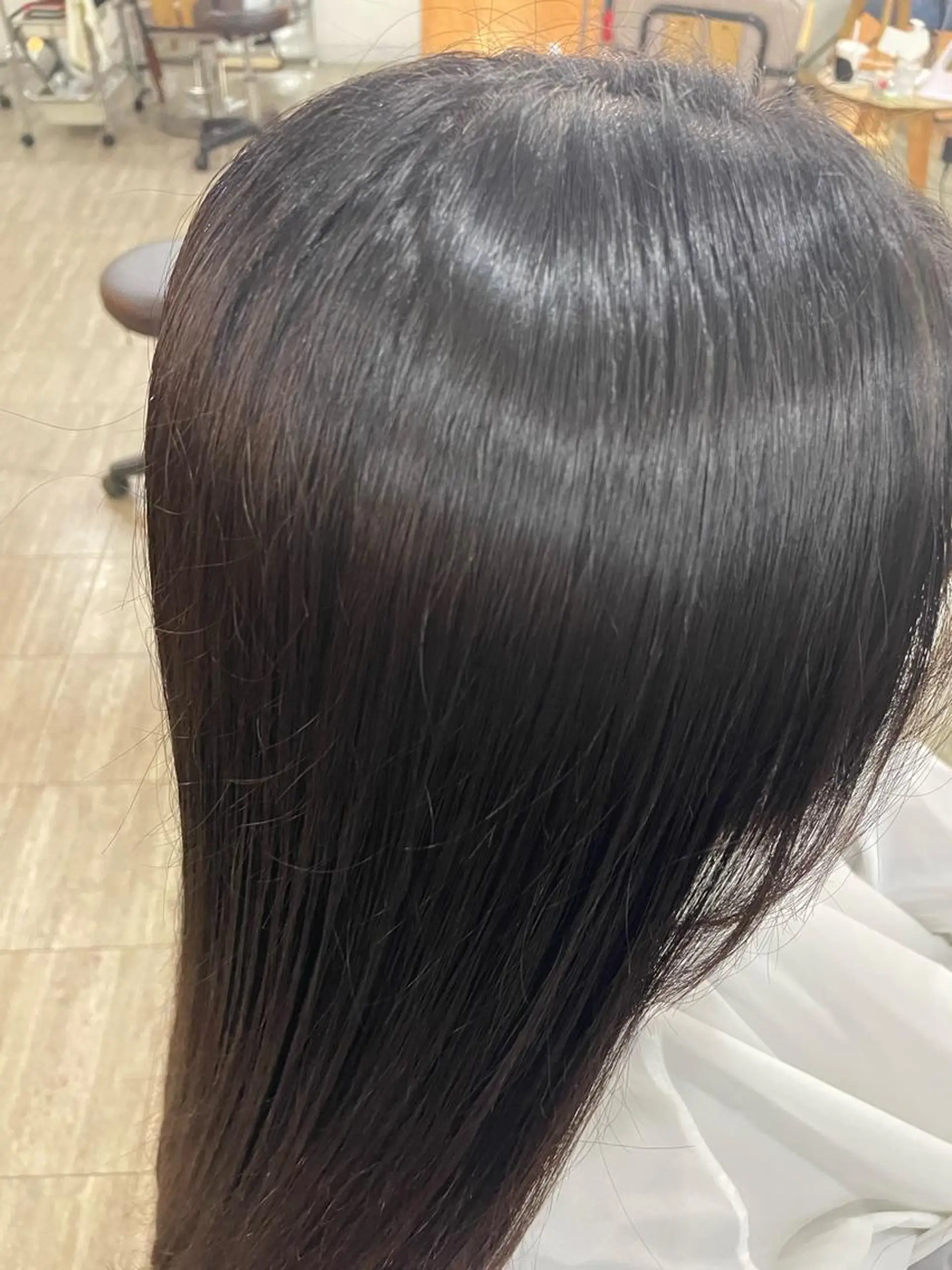 ロング パーマ 縮毛矯正 ストレートパーマ ニュアンスデザイン✄ YOU♡のヘアスタイル