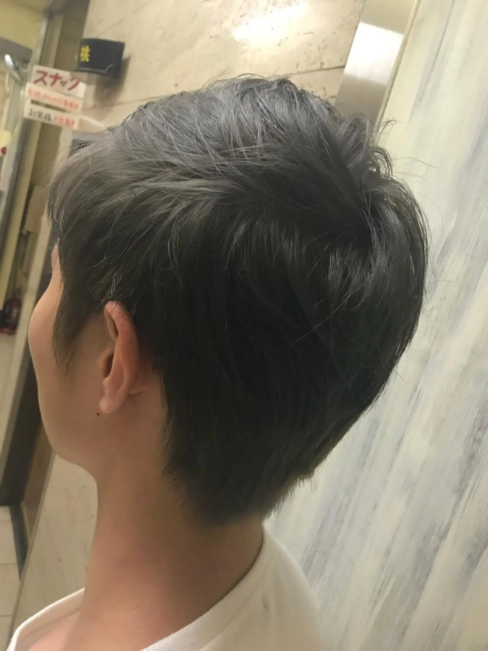 ショート メンズ TERRACE 福島所属・shi hoのヘアスタイル