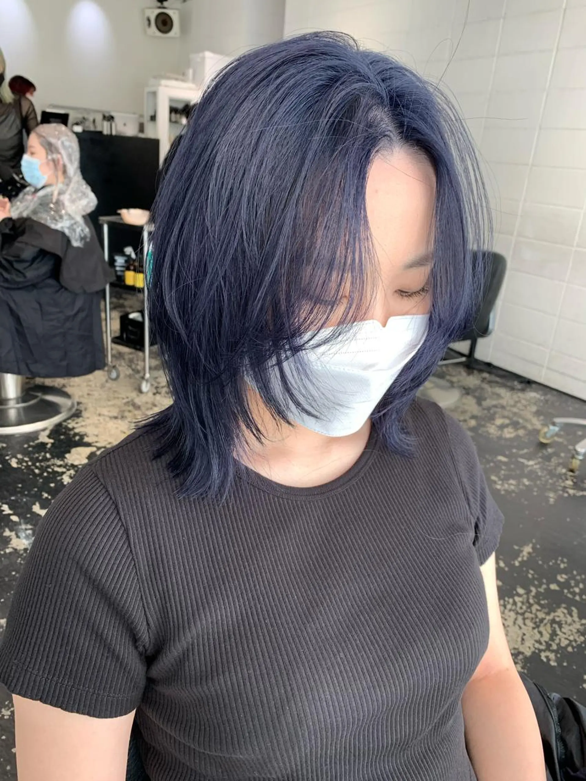 ミディアム カラー ヘアカラー トリートメント レイヤーカット/艶髪 ✨💭KIRARIのヘアスタイル