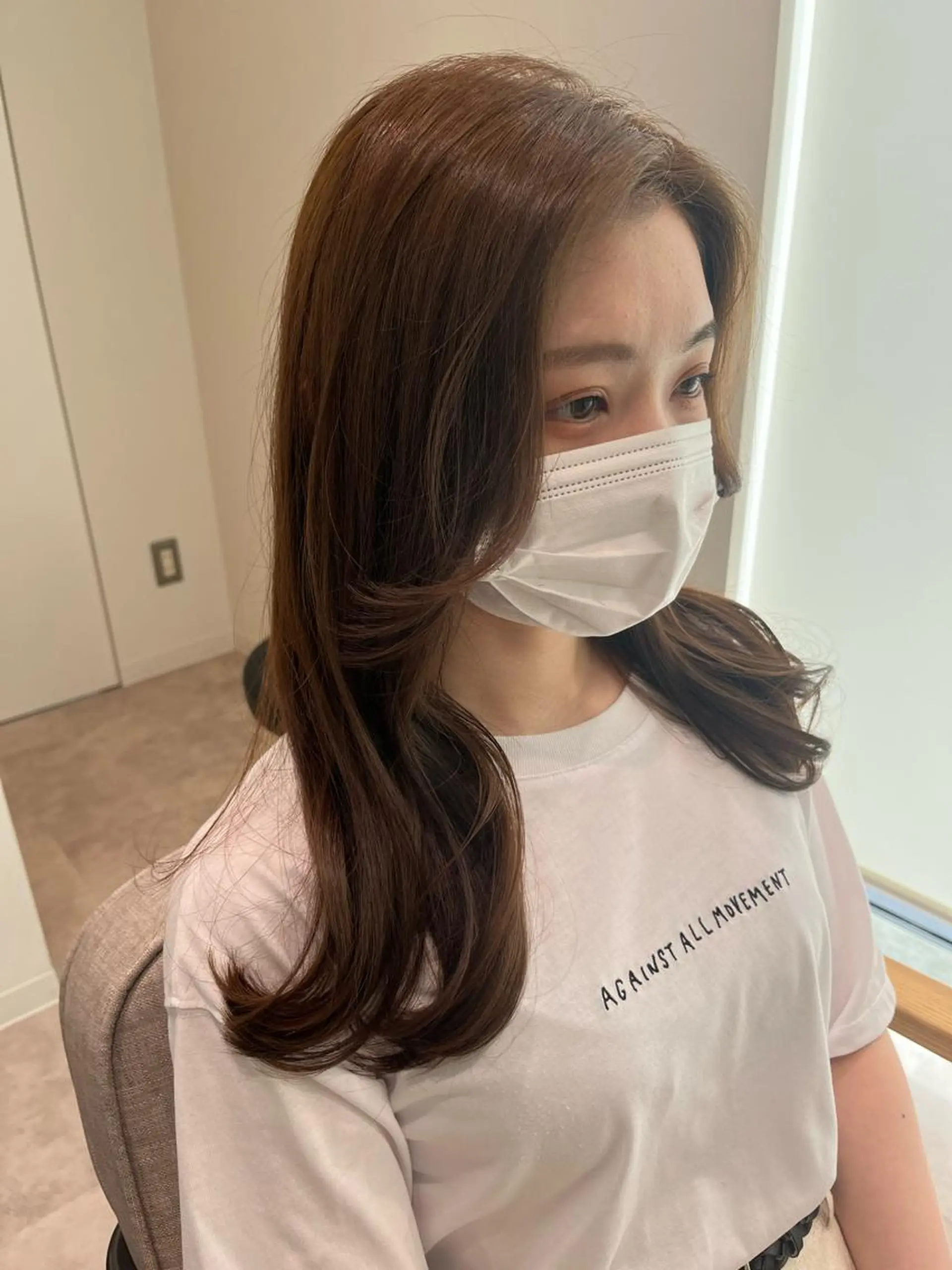 セミロング ショートボブ ボブ 髪質改善 韓国風ヘア シースルーバング カット ヘアカラー トリートメント ヘッドスパ ヘアセット BACANCES〜バカンス〜所属・👑👑👑👑工藤 敬👑👑👑👑のヘアスタイル