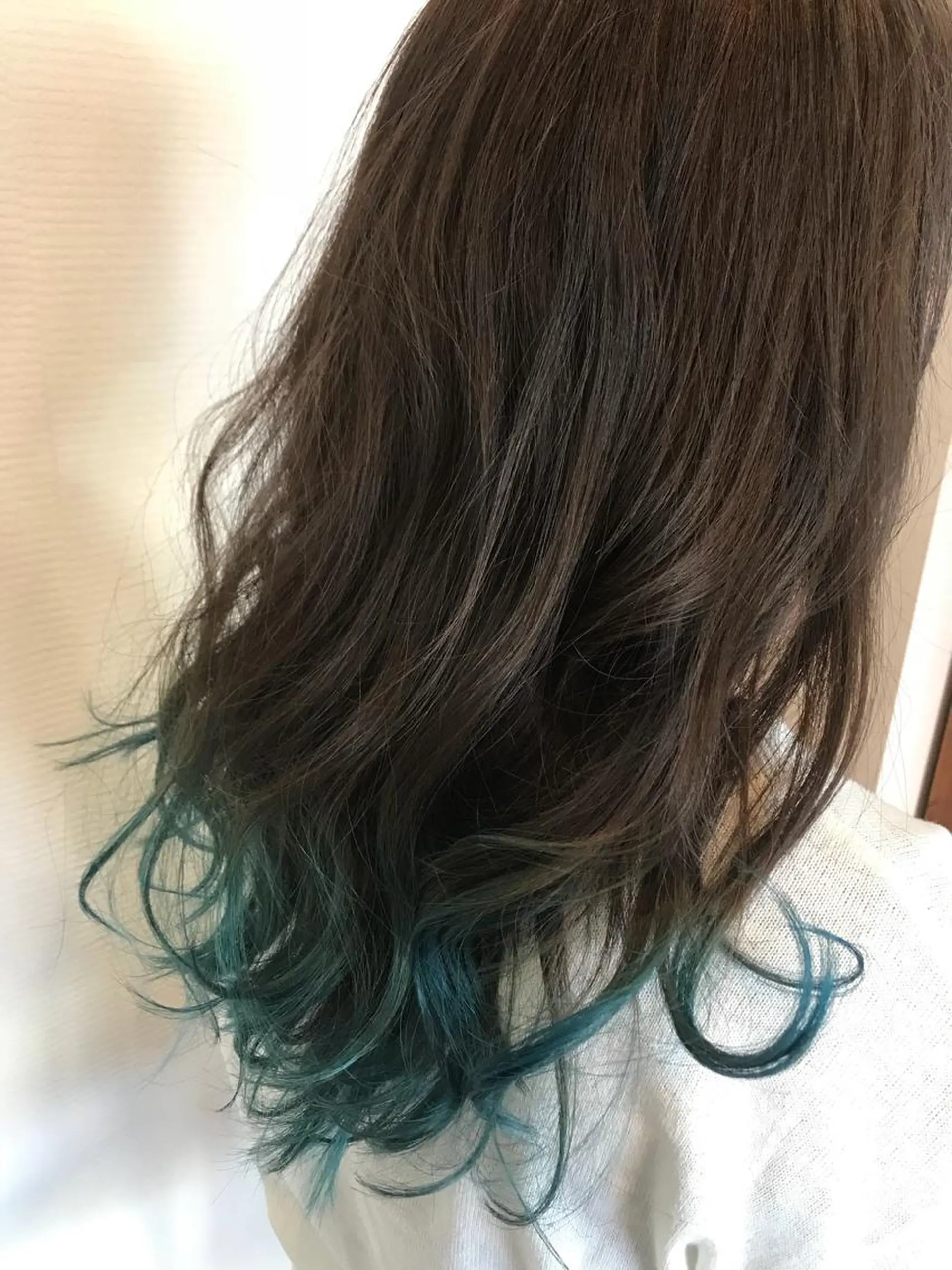 ロング カラー ヘアアレンジ ヘアカラー トリートメント 日比 貴大/ minim hairのヘアスタイル