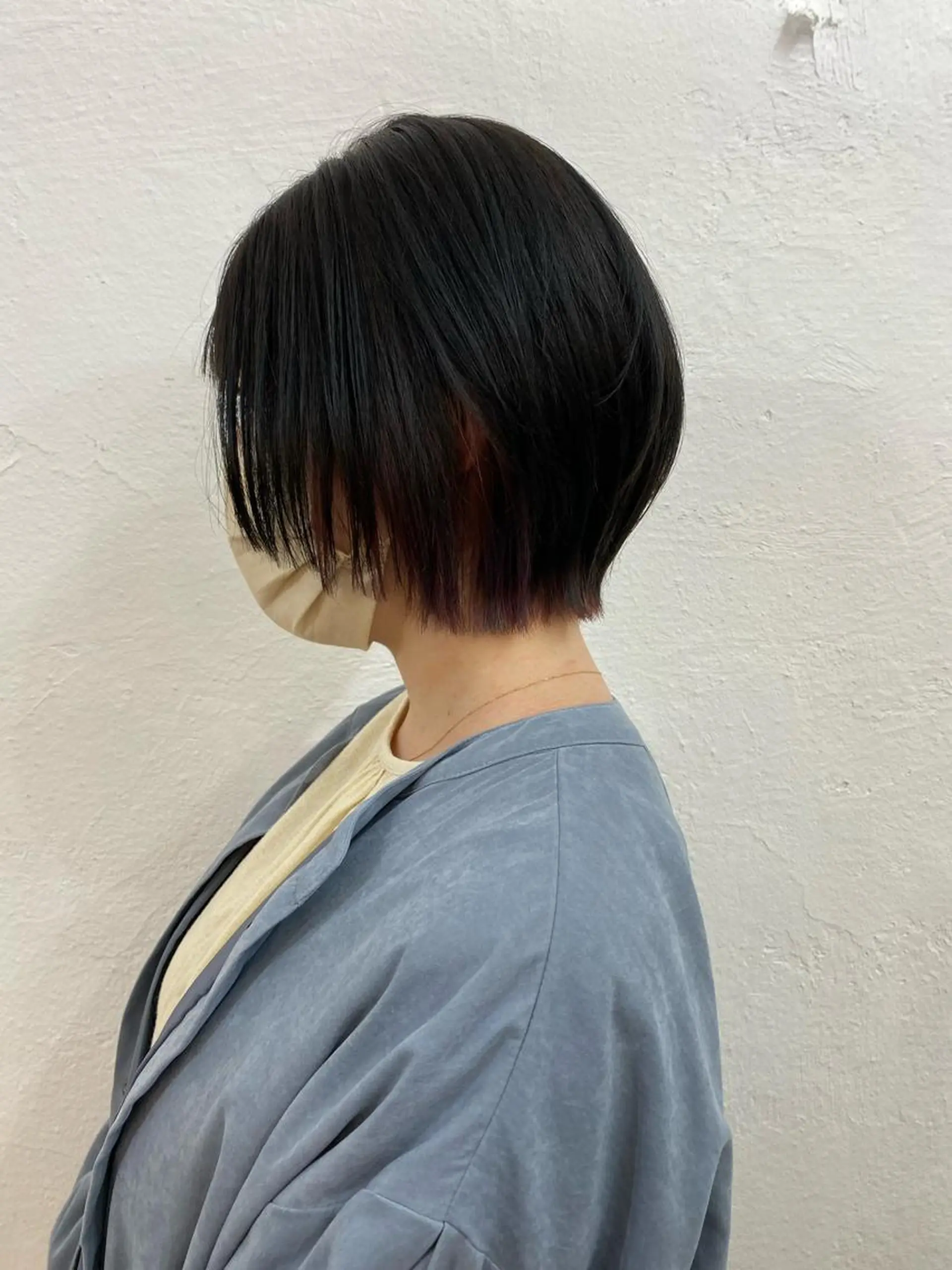 ショート パーマ、髪質改善 菊地美月のヘアスタイル