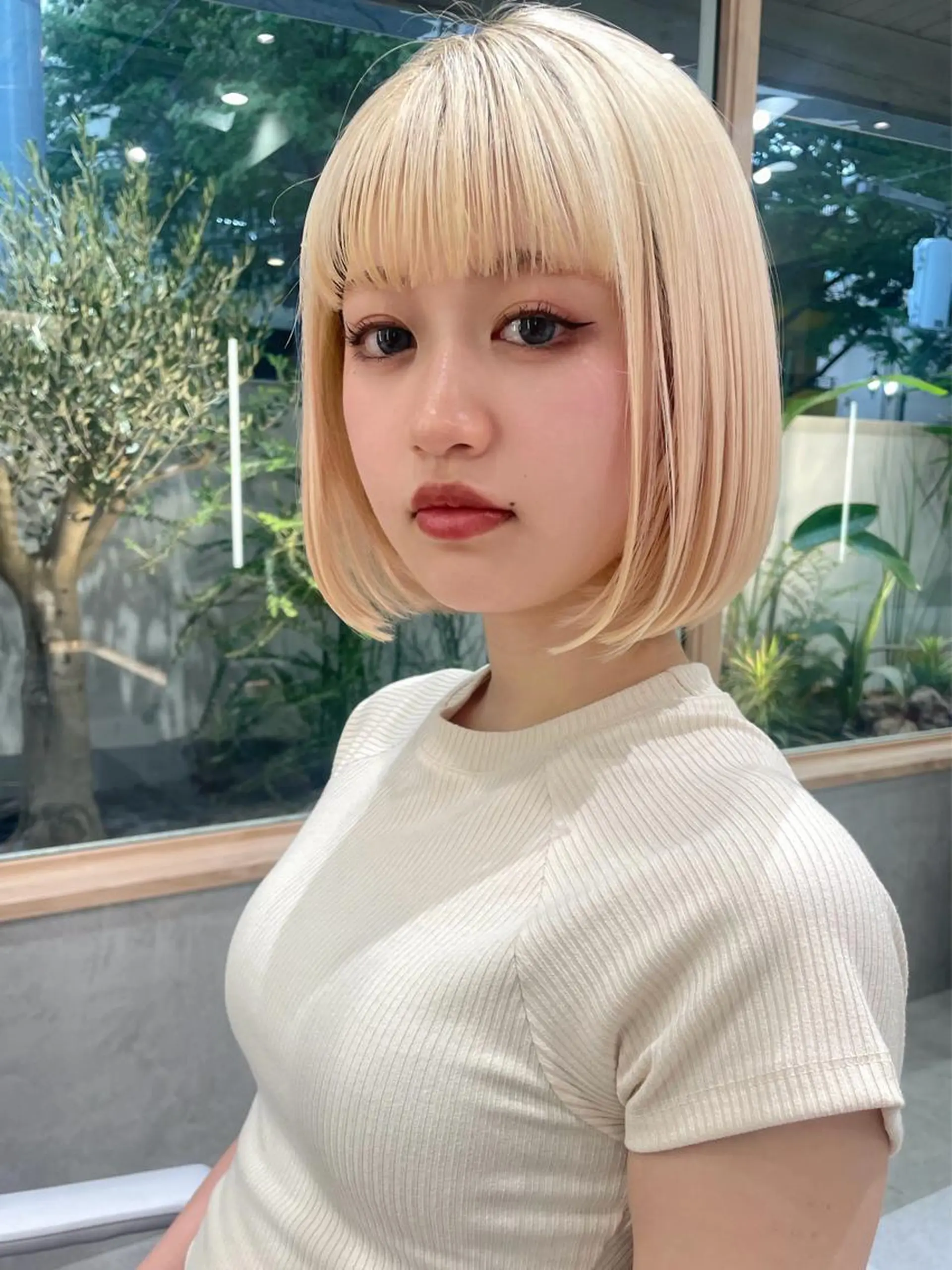 ショート 三鷹で1番ショート ボブをカットする新谷のヘアスタイル