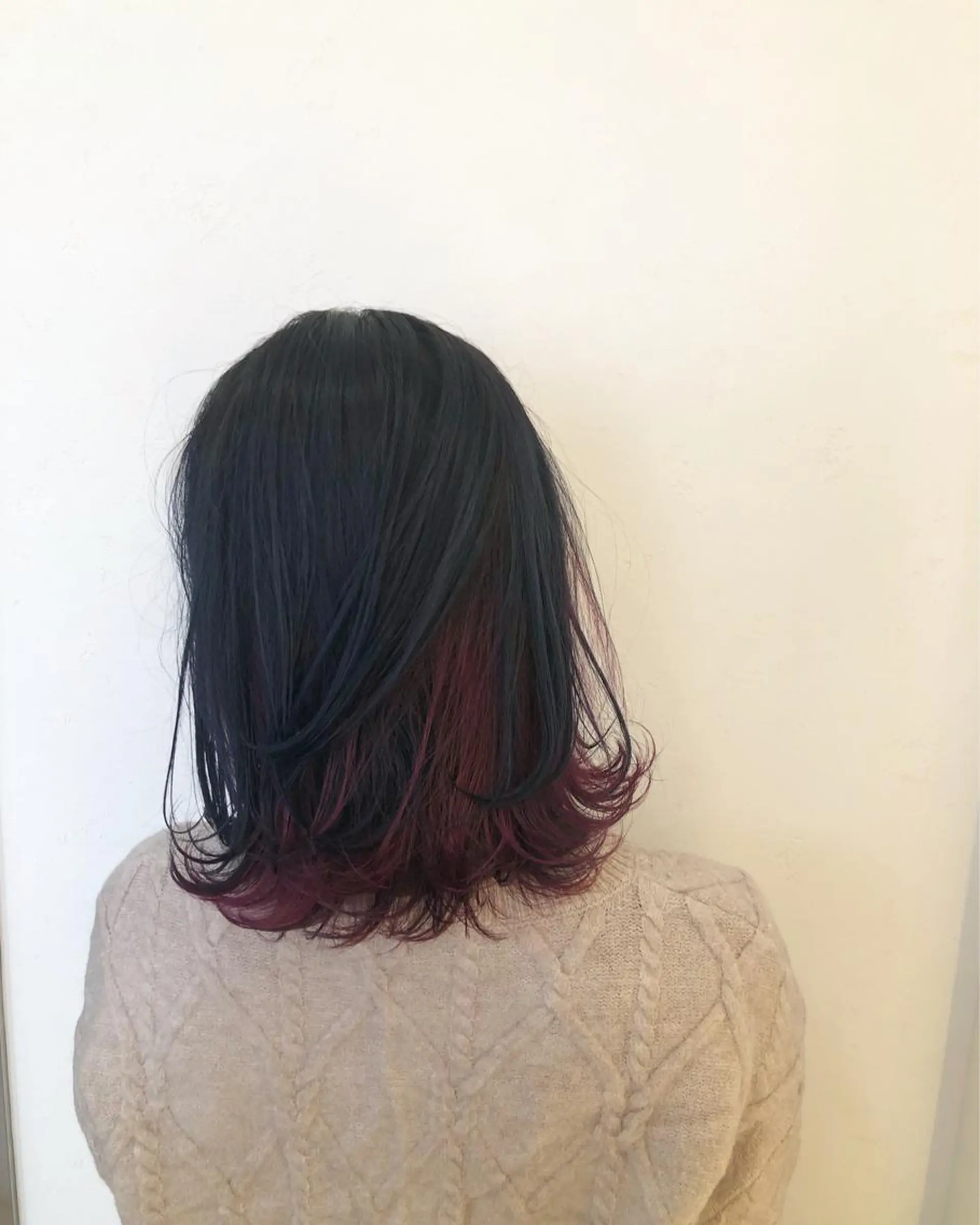 ショート カラー ブリーチ インナーカラー レッドカラー ニュアンスカラー🫧 加納のヘアスタイル