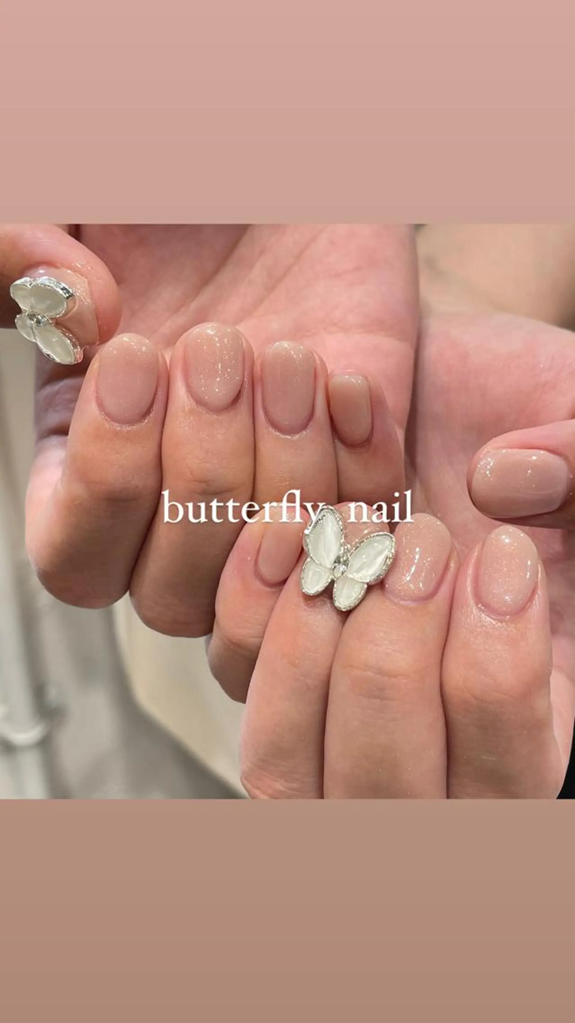 ネイル ジェルネイル パラジェル ハンドネイル 淡色ネイル 🎀moeのネイルデザイン