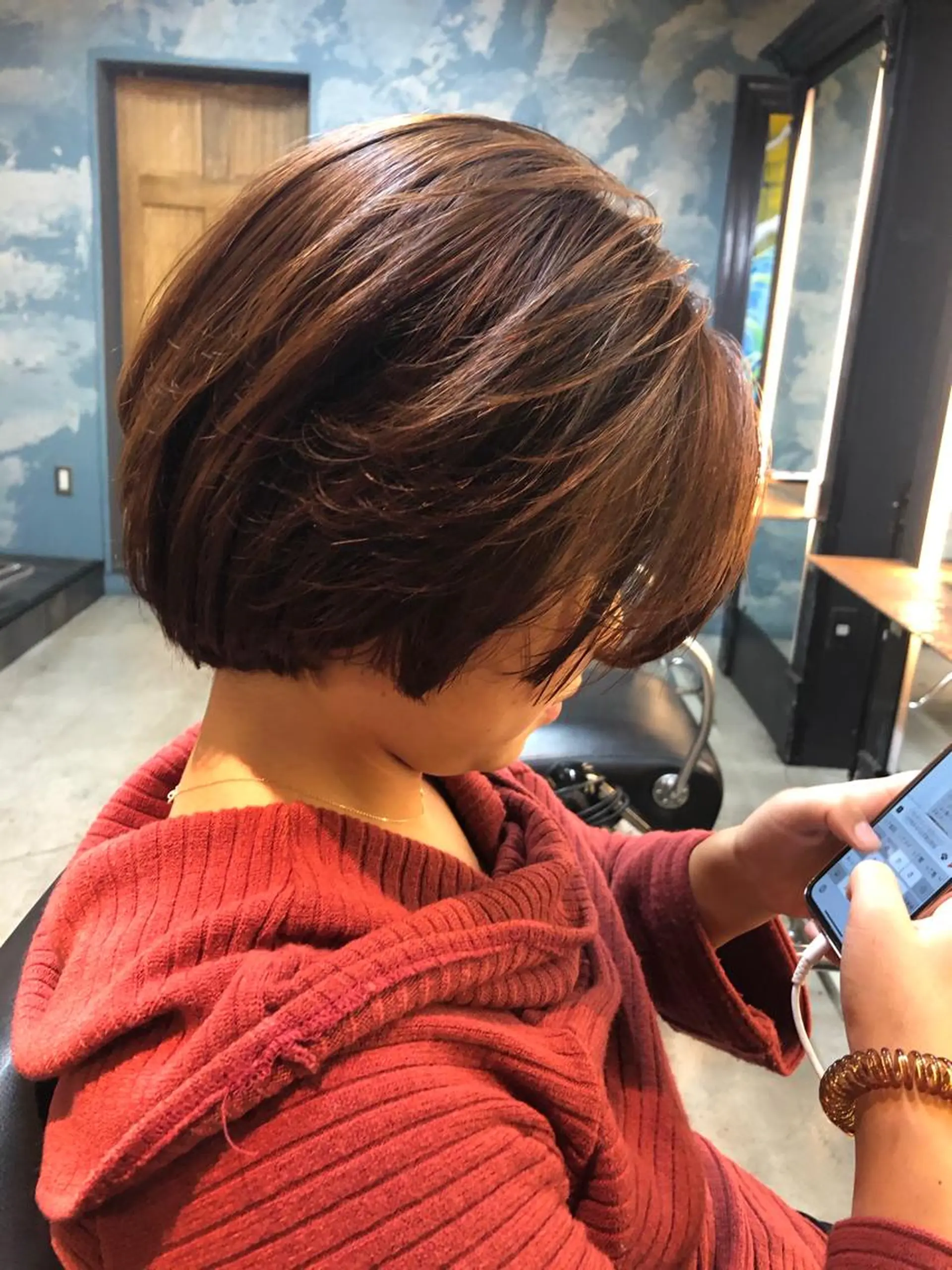 ショート ショートヘア カット 高橋 まこのヘアスタイル