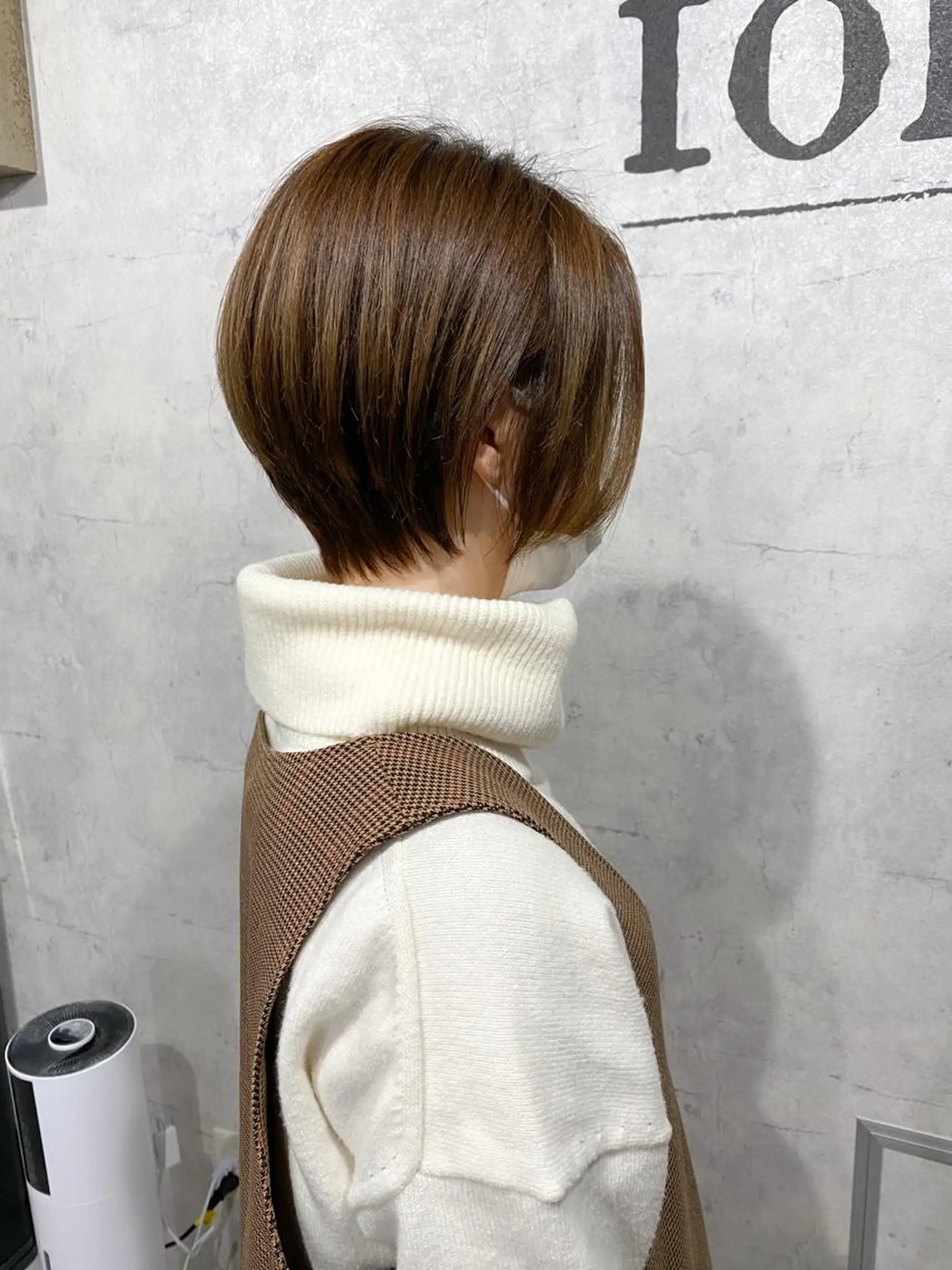 ショート カラー ボブ　ショート 特化 迫田紘史のヘアスタイル