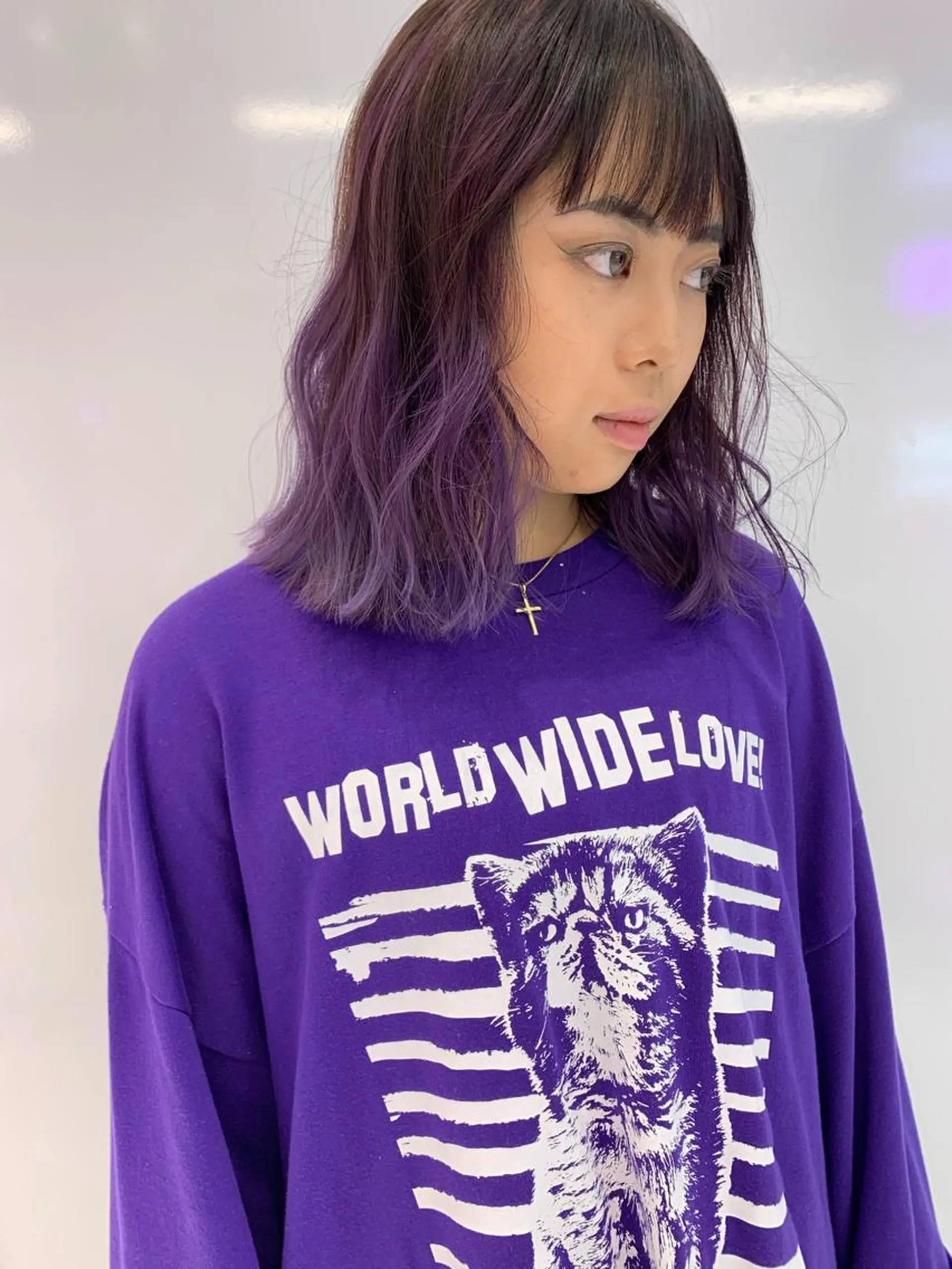 ミディアム カラー ヘアカラー トリートメント share salon JAM 吉祥寺所属・レイヤー/ブリーチ HIKARU ♡のヘアスタイル