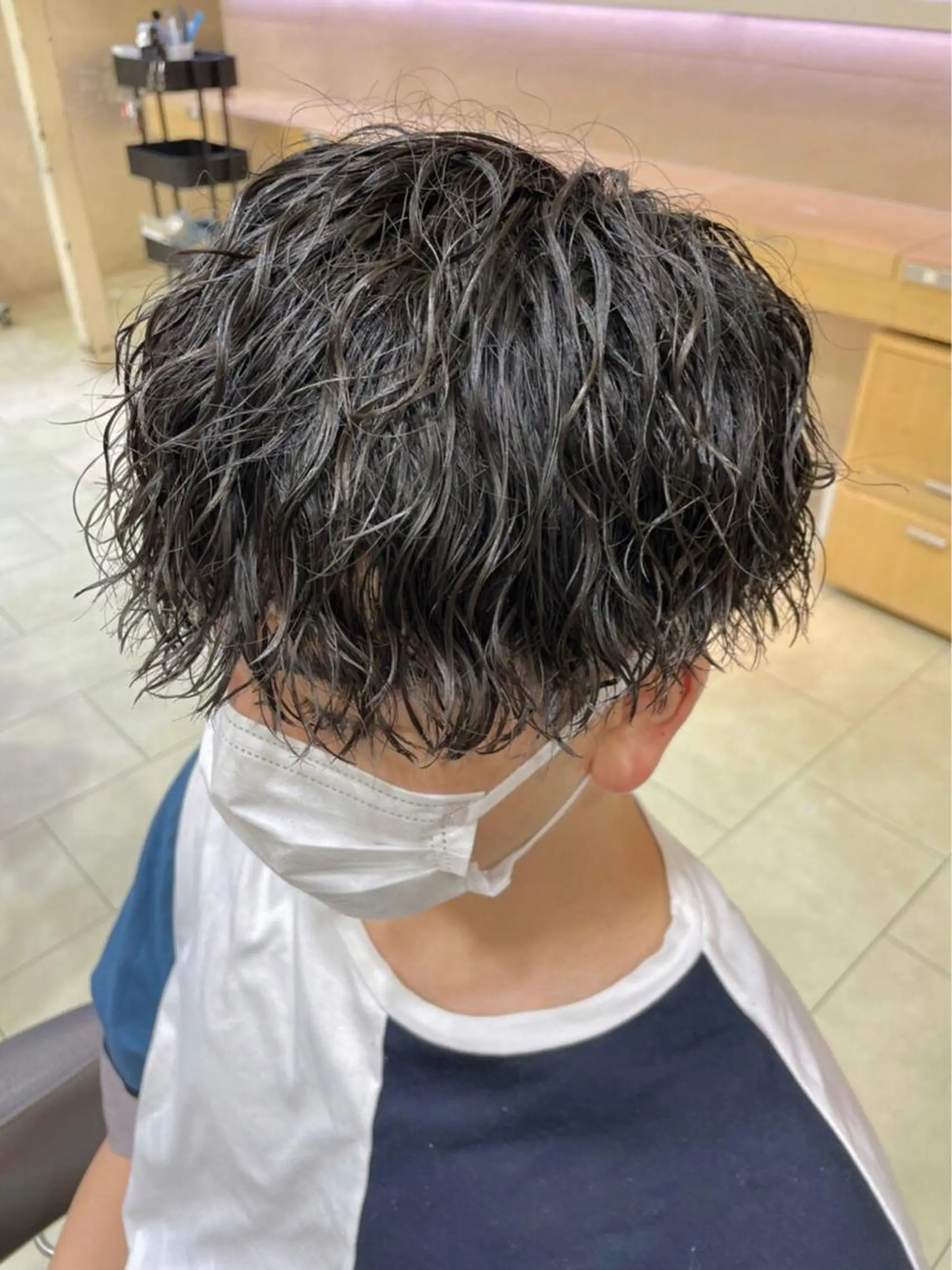 パーマ メンズ メンズパーマ ツイストスパイラルパーマ 酸性ストレート スパイラルパーマ ストレートパーマ メンズカット松戸/韓 国/メンズパーマ航太のヘアスタイル