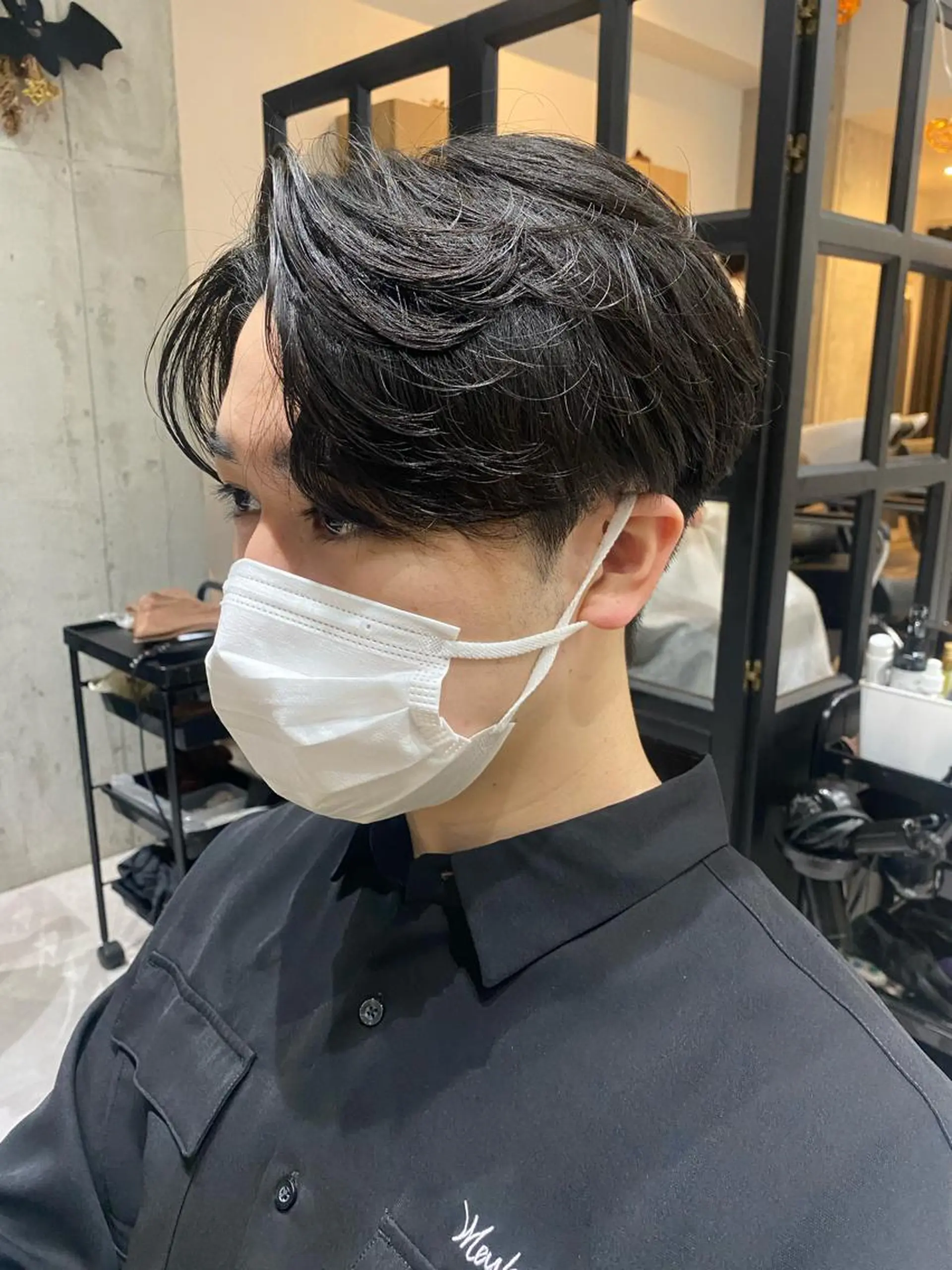 ショート パーマ メンズ カット パーマ 似合う髪型が 分からない方へのヘアスタイル