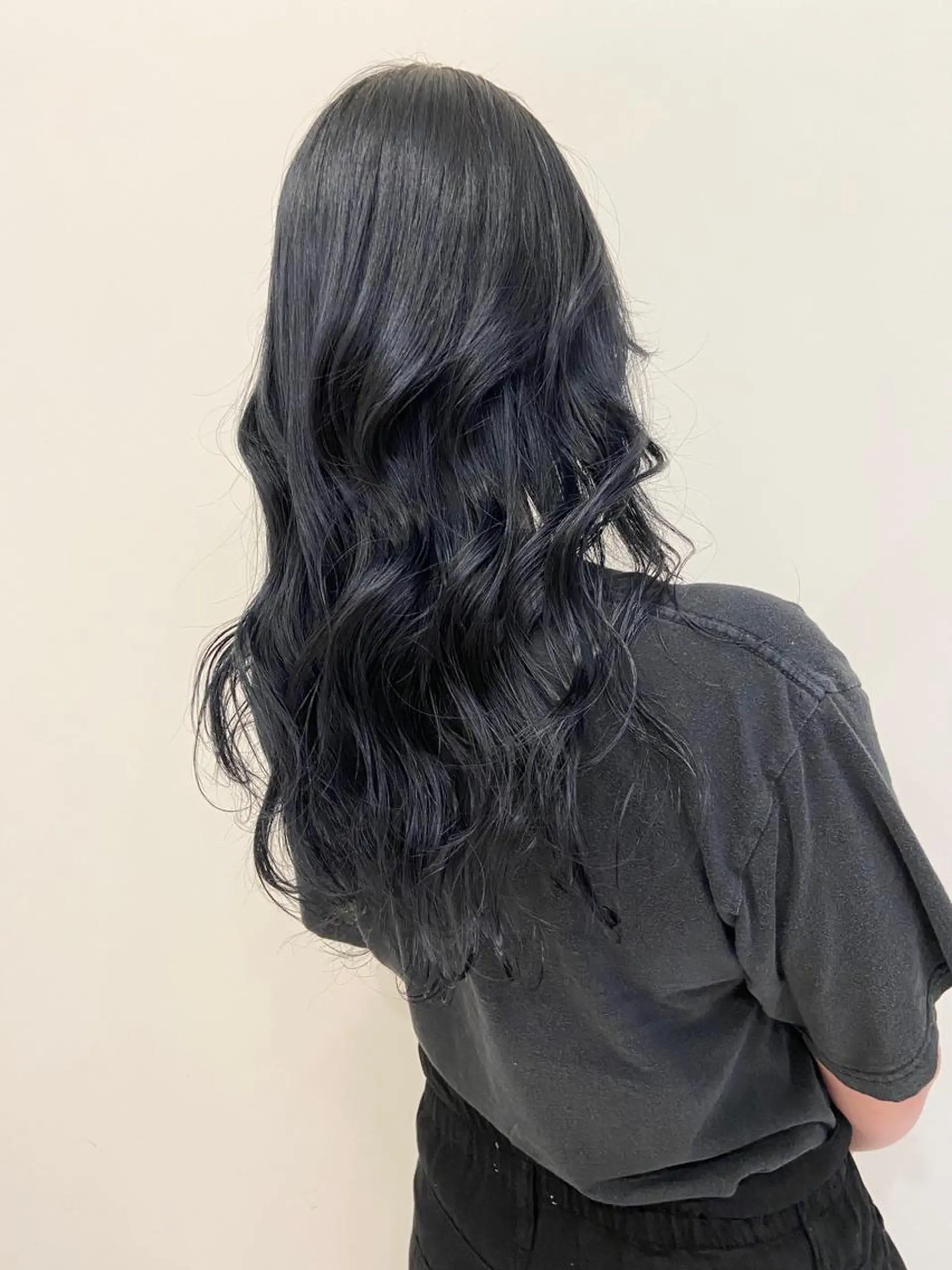 ロング ヘアカラー 野上 綾香のヘアスタイル