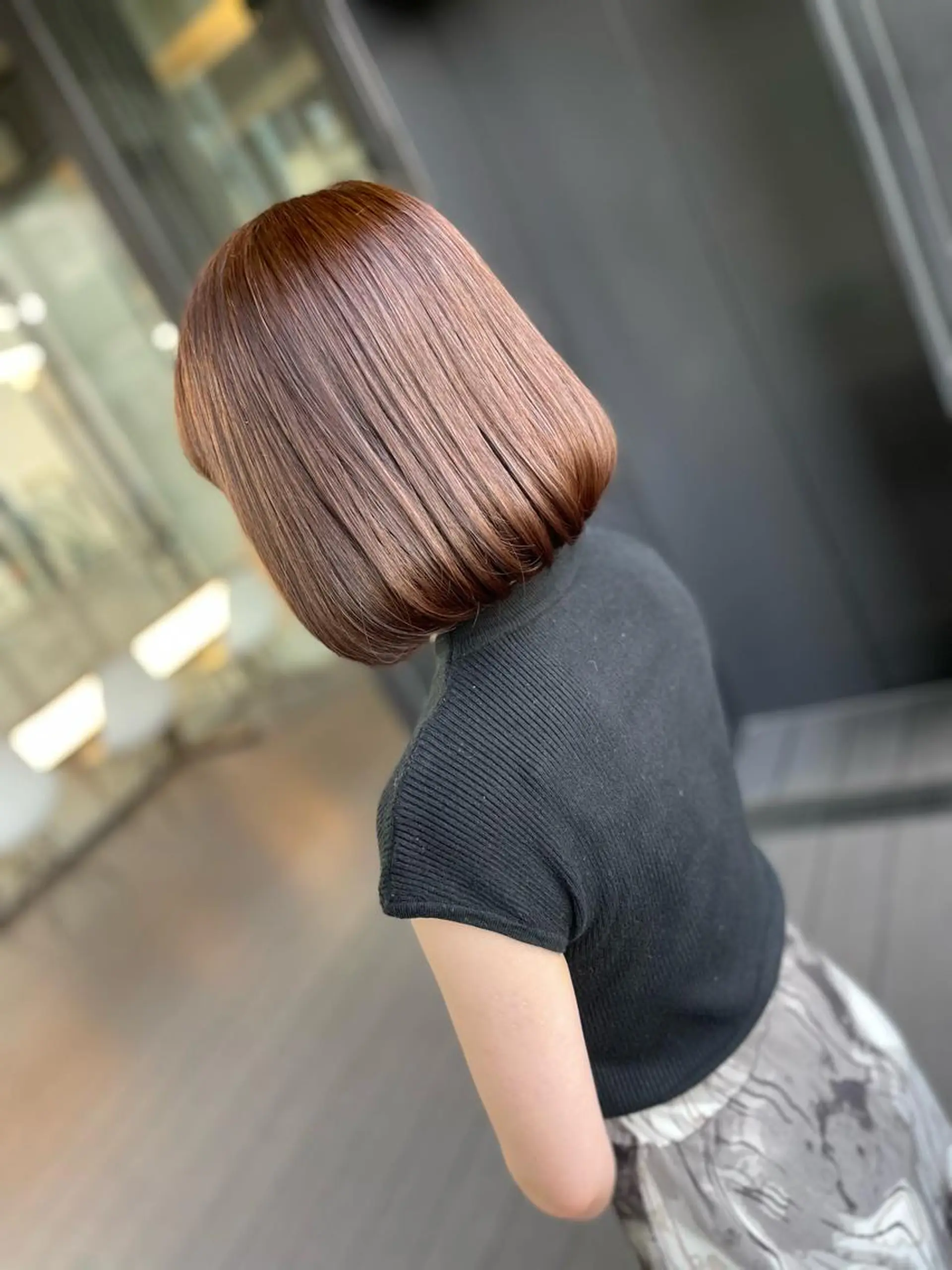 ショート カラー くせ毛 髪質改善 カット ヘアカラー トリートメント 今井 勝也のヘアスタイル