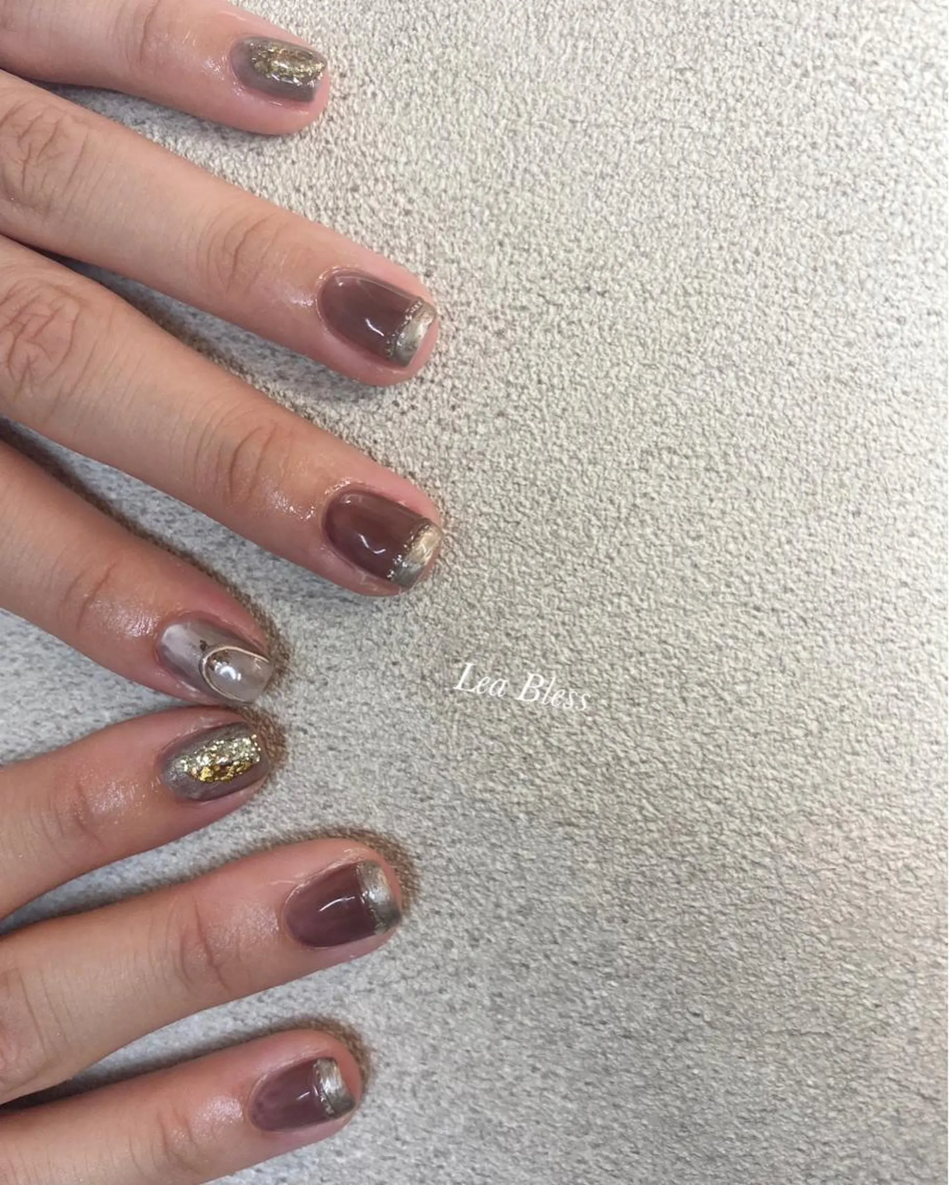 ネイル ハンドネイル Lea Bless 河原町のネイルデザイン