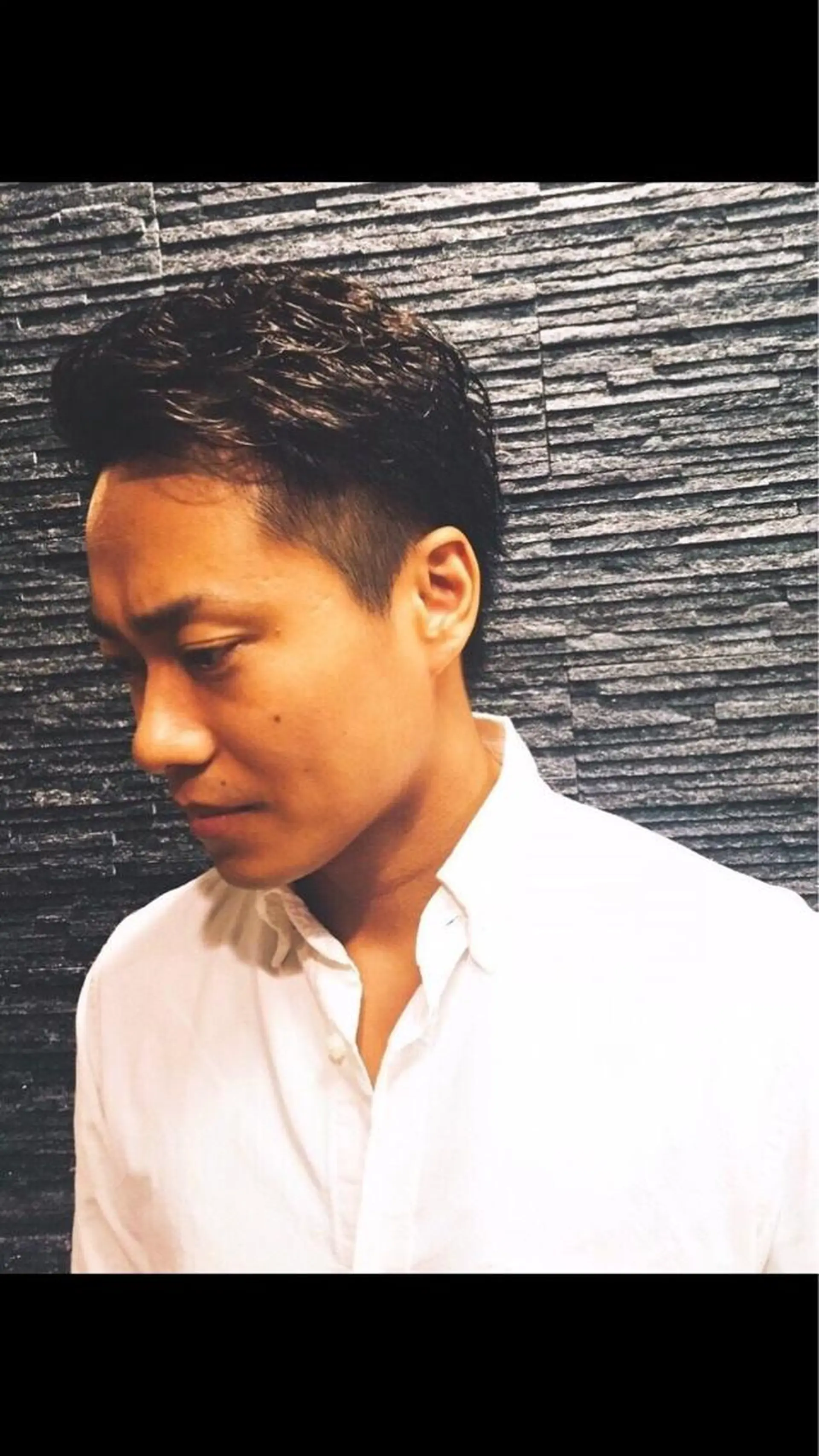 ショート メンズ 岡本 耕太郎のヘアスタイル