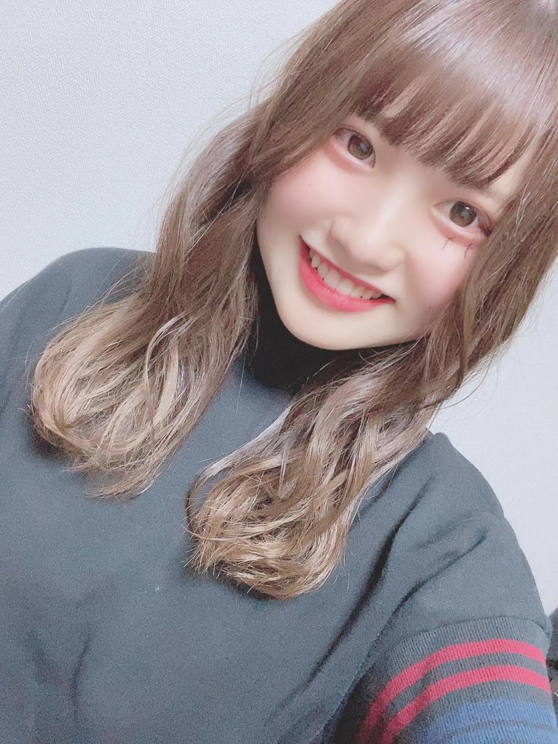 セミロング ヘアアレンジ デート くりしょー/前髪/ /レイヤーカット/のヘアスタイル