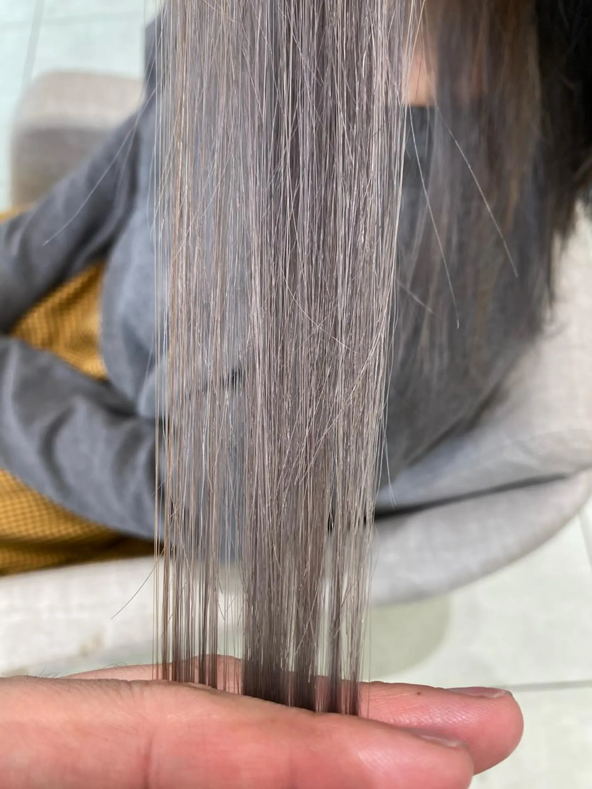 ロング カラー ヘアアレンジ 渡辺　亮/ 白髪ぼかし/髪質改善のヘアスタイル