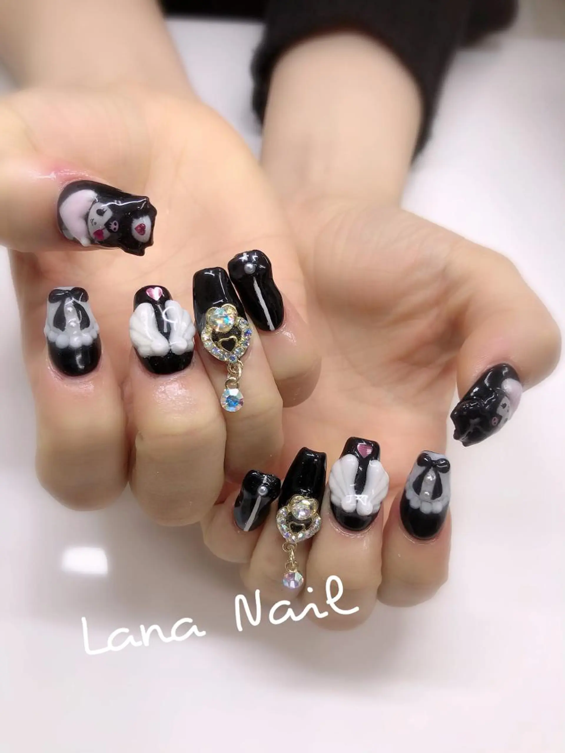 ネイル スカルプネイル Lana Nailのネイルデザイン