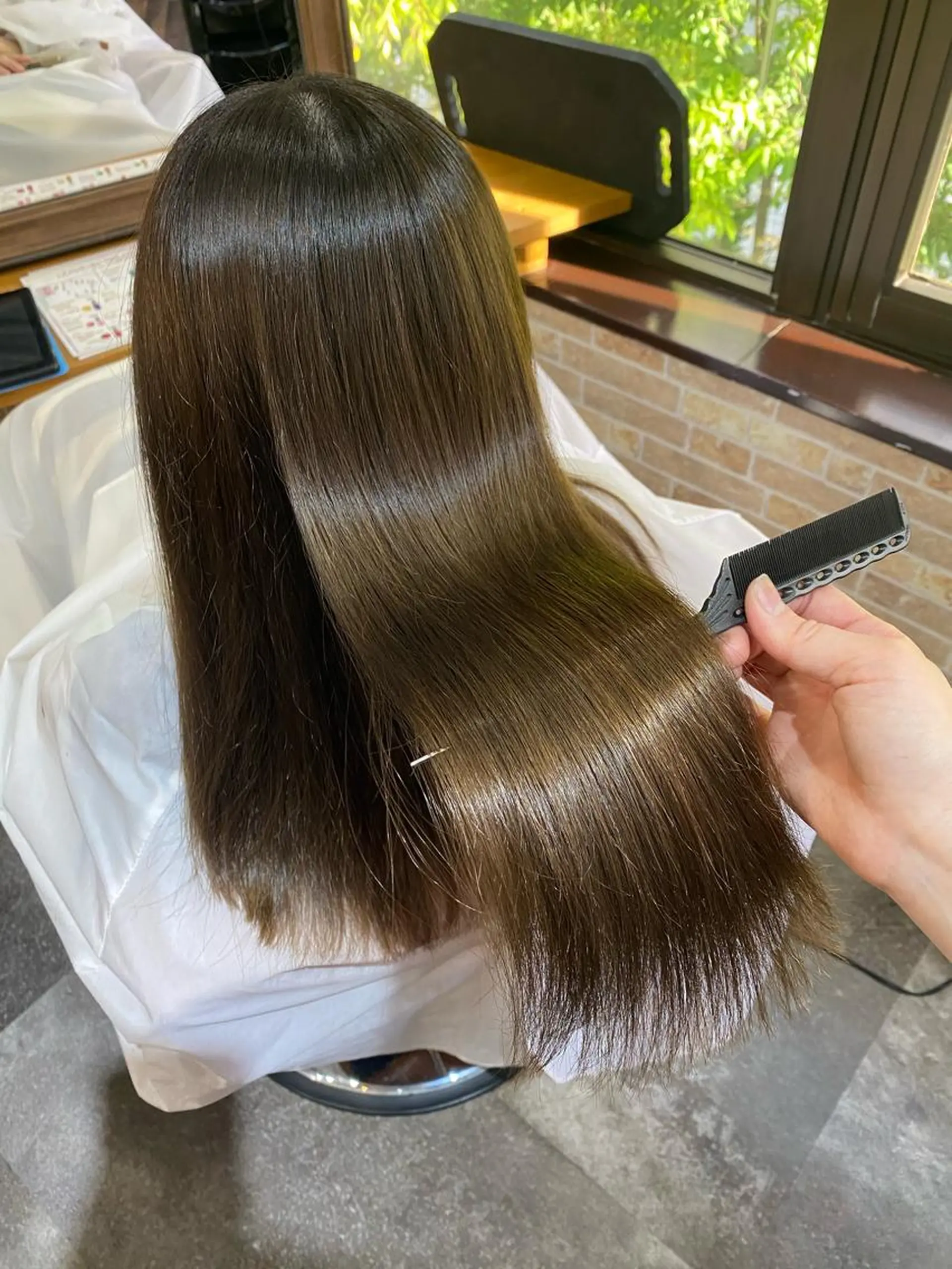 ロング カット トリートメント 美髪ヘア 🤍erikaのヘアスタイル