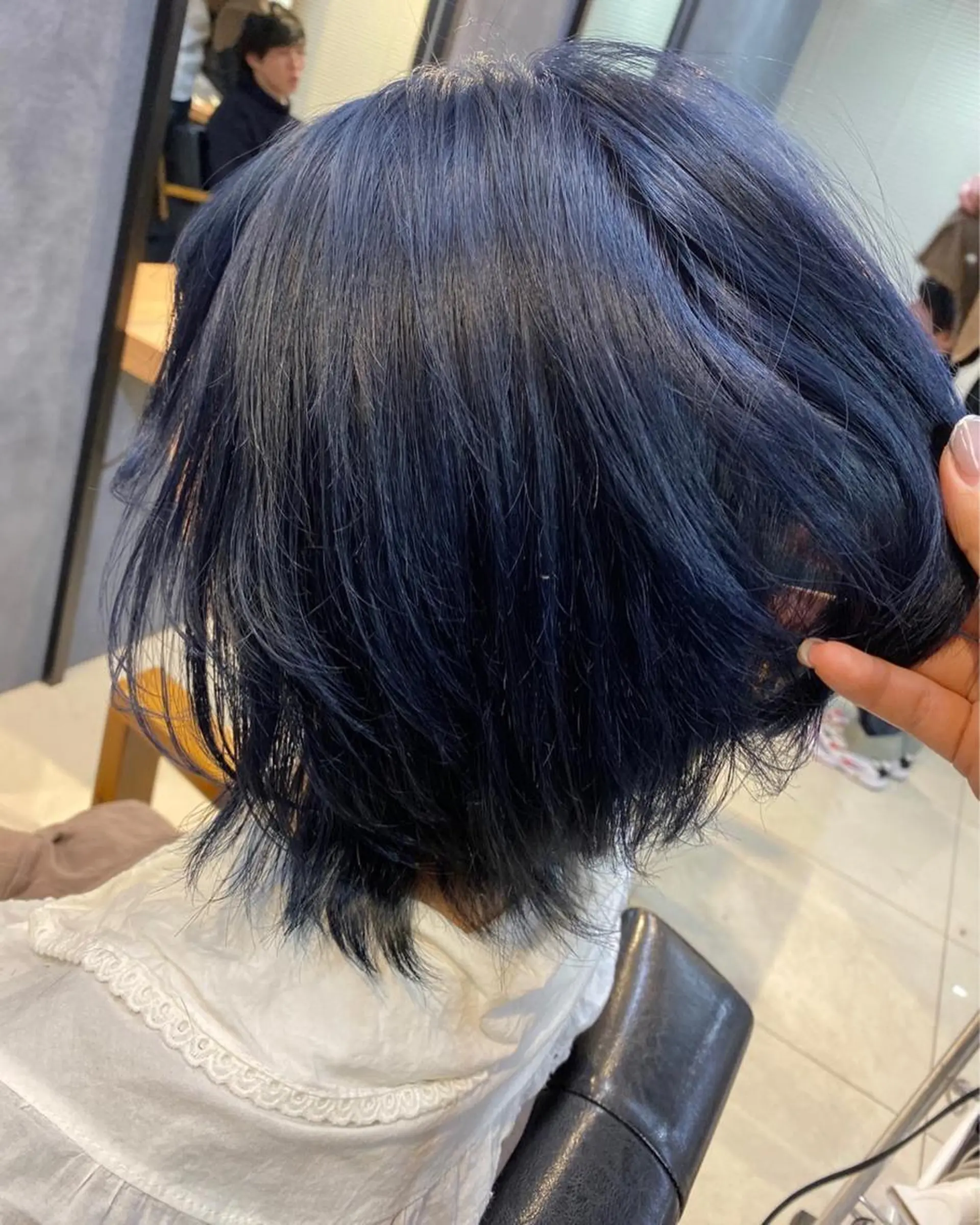 ミディアム カラー ヘアアレンジ メンズ キッズ ネイル マツエク・マツパ 透明感カラー🤎 ゆりのヘアスタイル