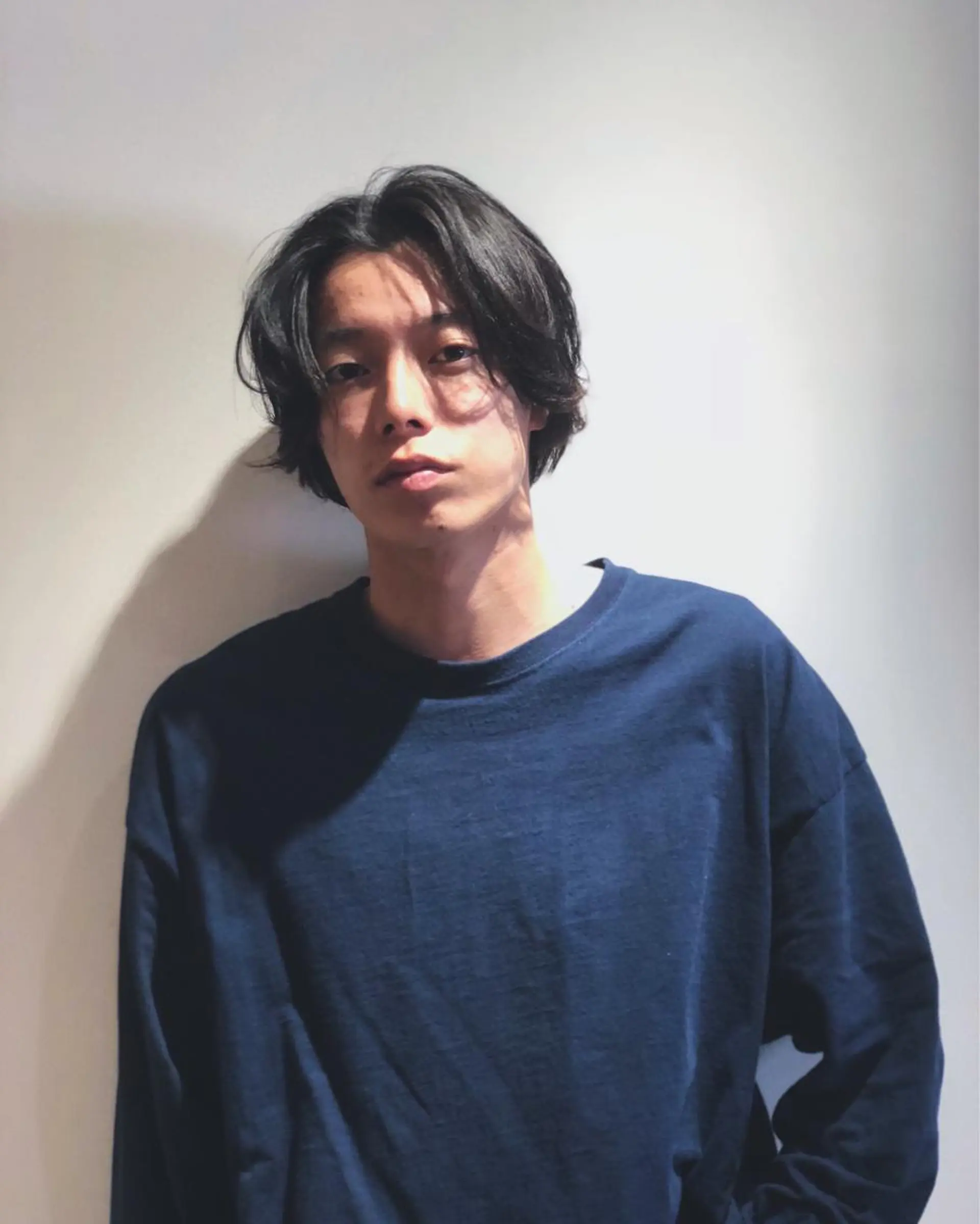 メンズ センターパート 渋谷メンズカット/ 工藤靖也のヘアスタイル