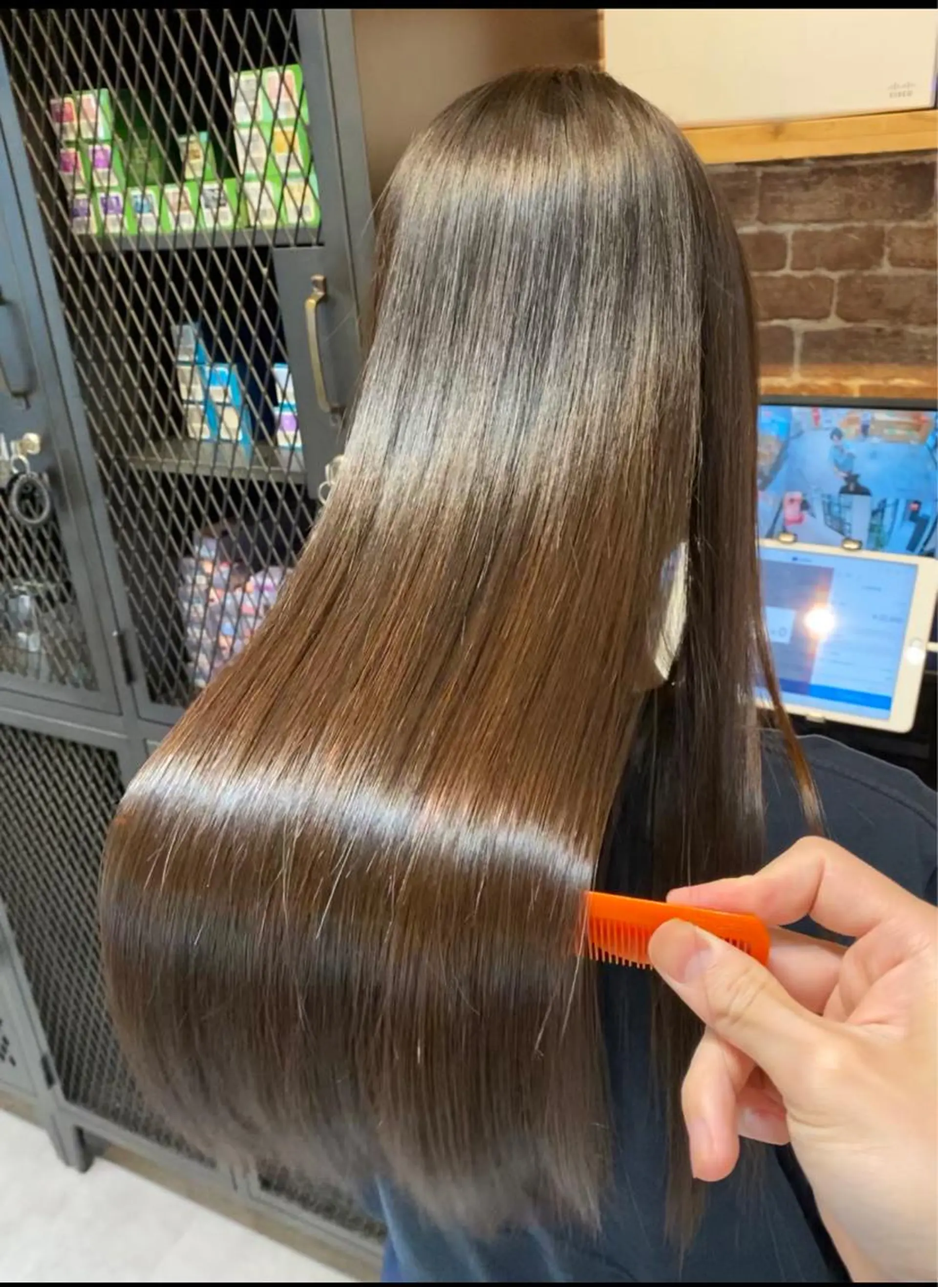 セミロング カット トリートメント 【乾かすだけで革命】 早矢仕正志のヘアスタイル