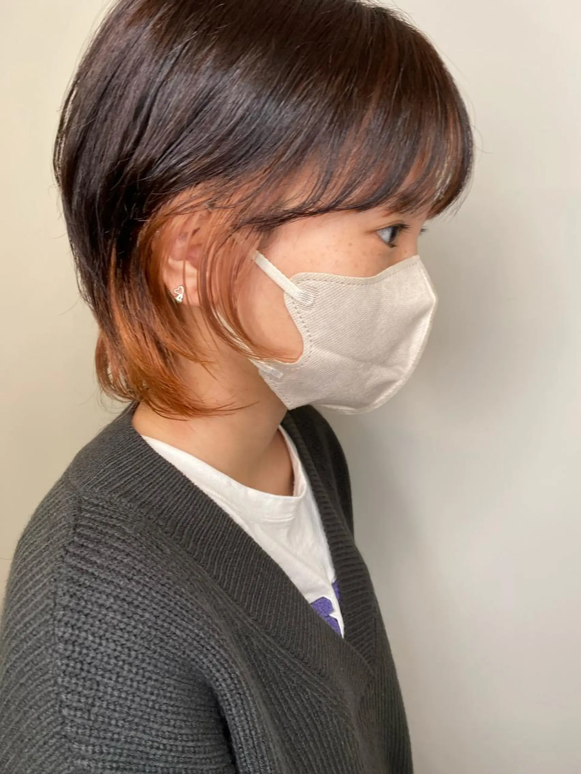 ショート カラー レイヤーカットのプロ 大人ヘア宮森貴志のヘアスタイル