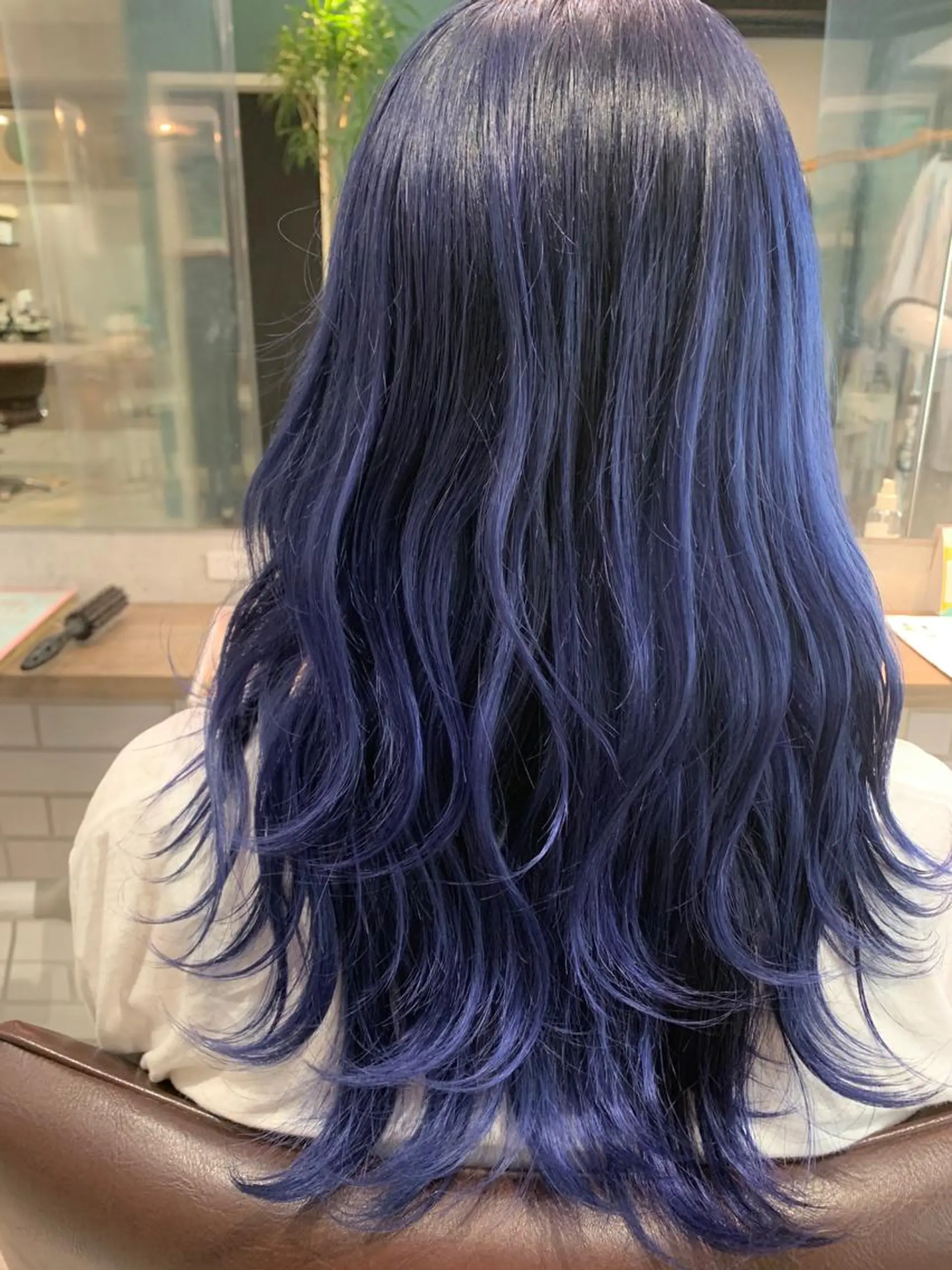 ロング カラー ヘアカラー トリートメント 髪質改善will hairdesignのヘアスタイル