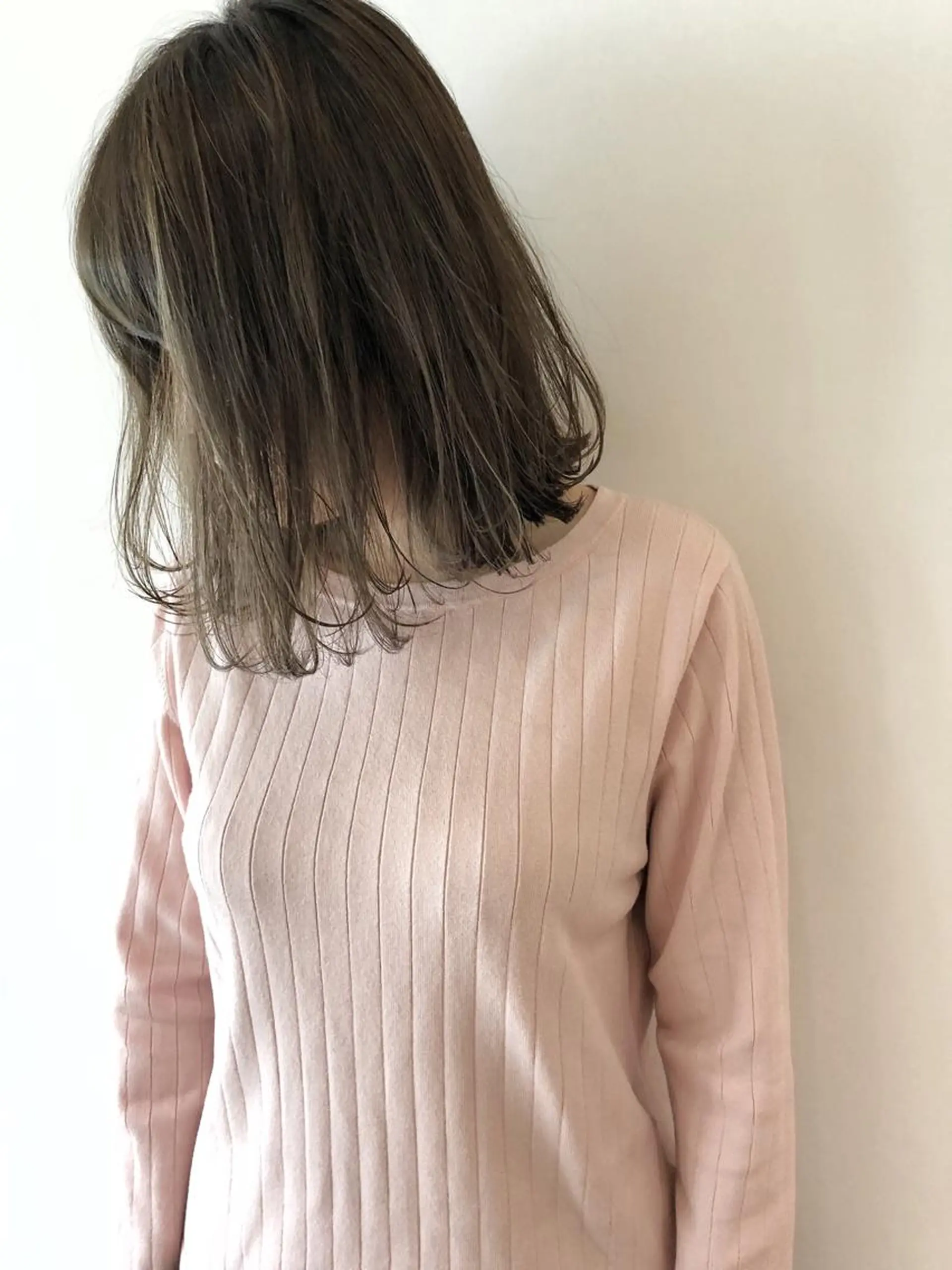 セミロング ハイライト ボブ/レイヤー 🌟梅田盛一🌟のヘアスタイル