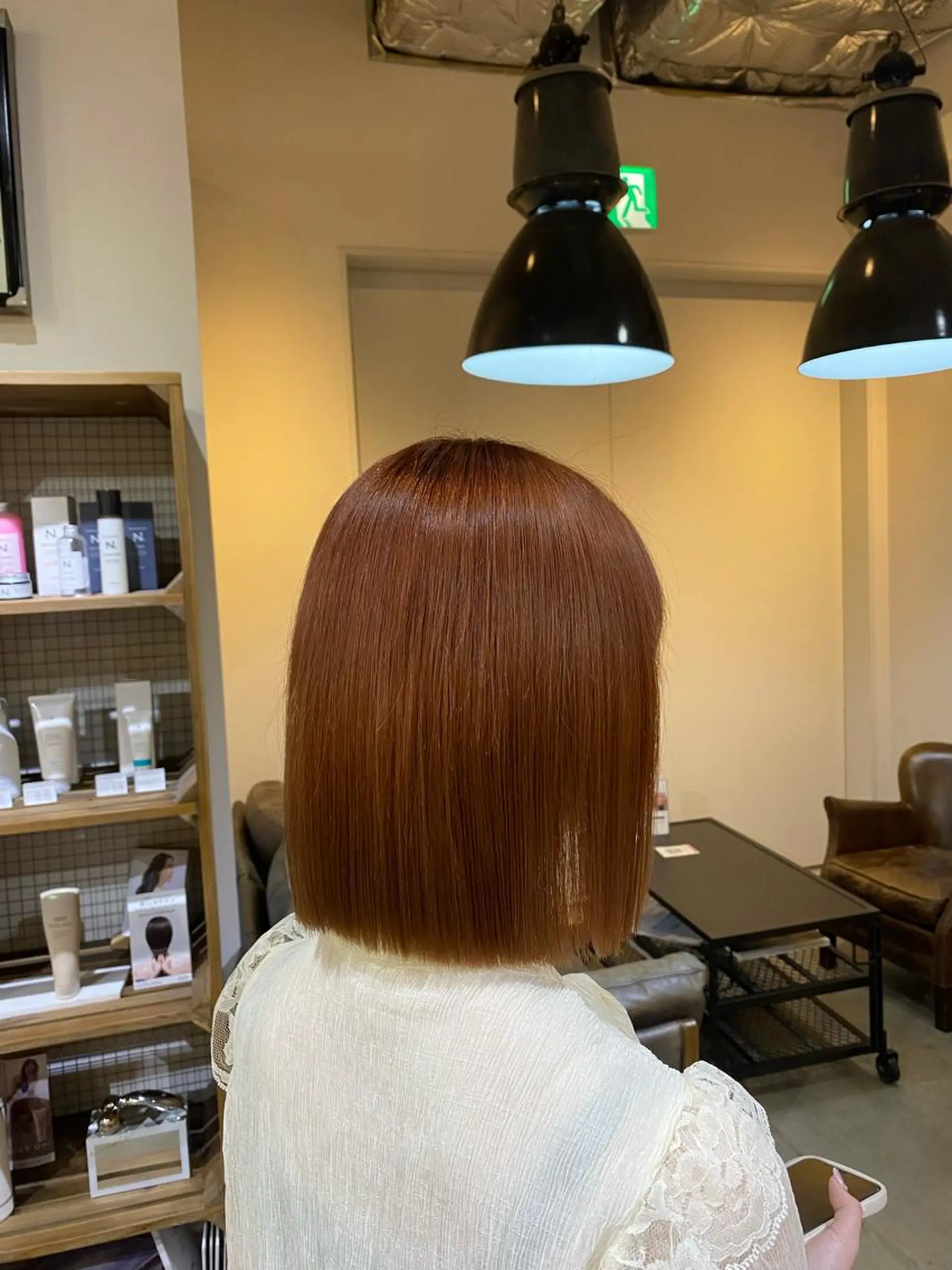 ミディアム 梅田/髪質改善✨ 酸性ストレート💕のヘアスタイル