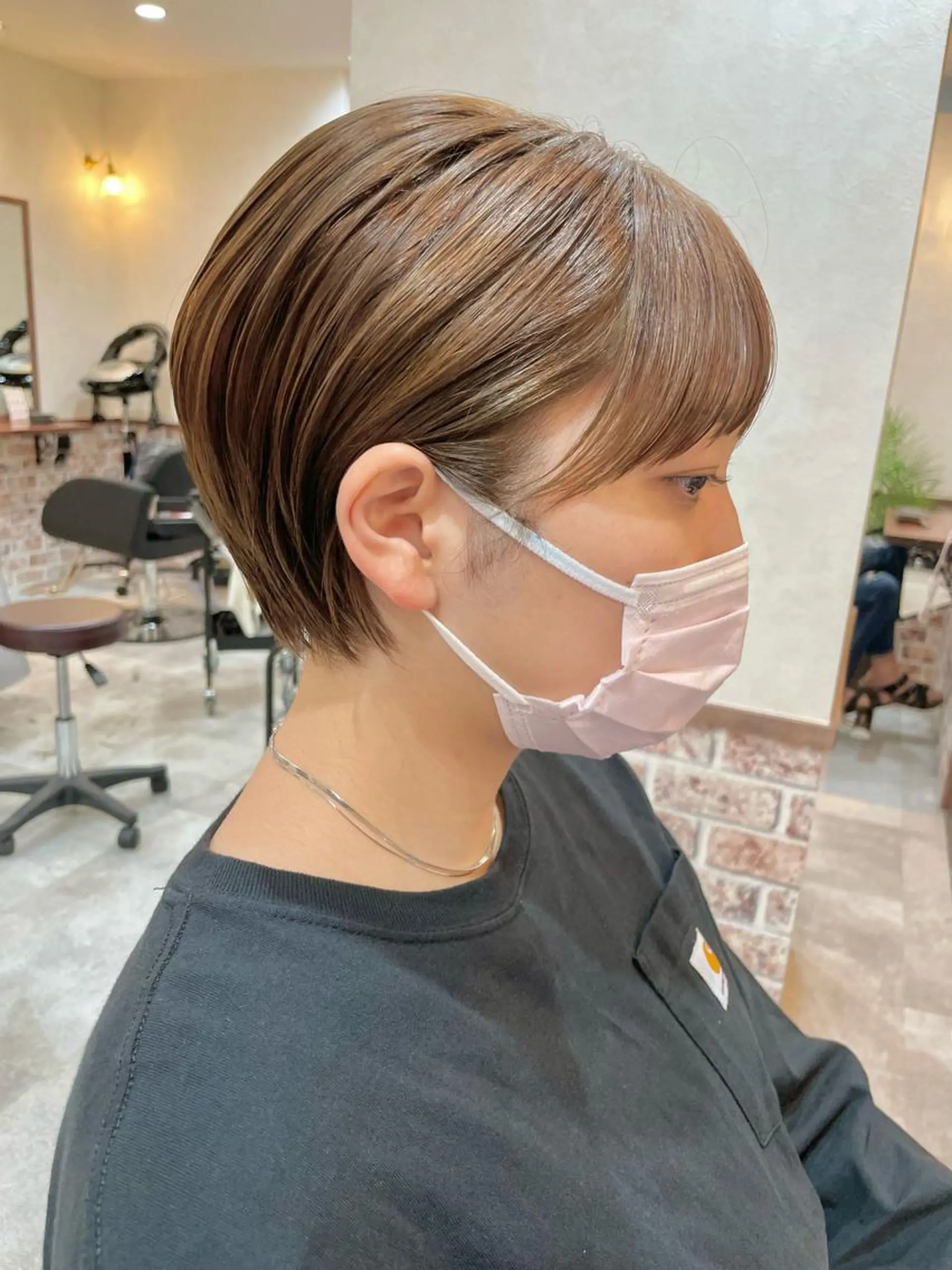 ショート カラー カット ヘアカラー トリートメント ヘアセット limit陽平 ショート/ボブのヘアスタイル