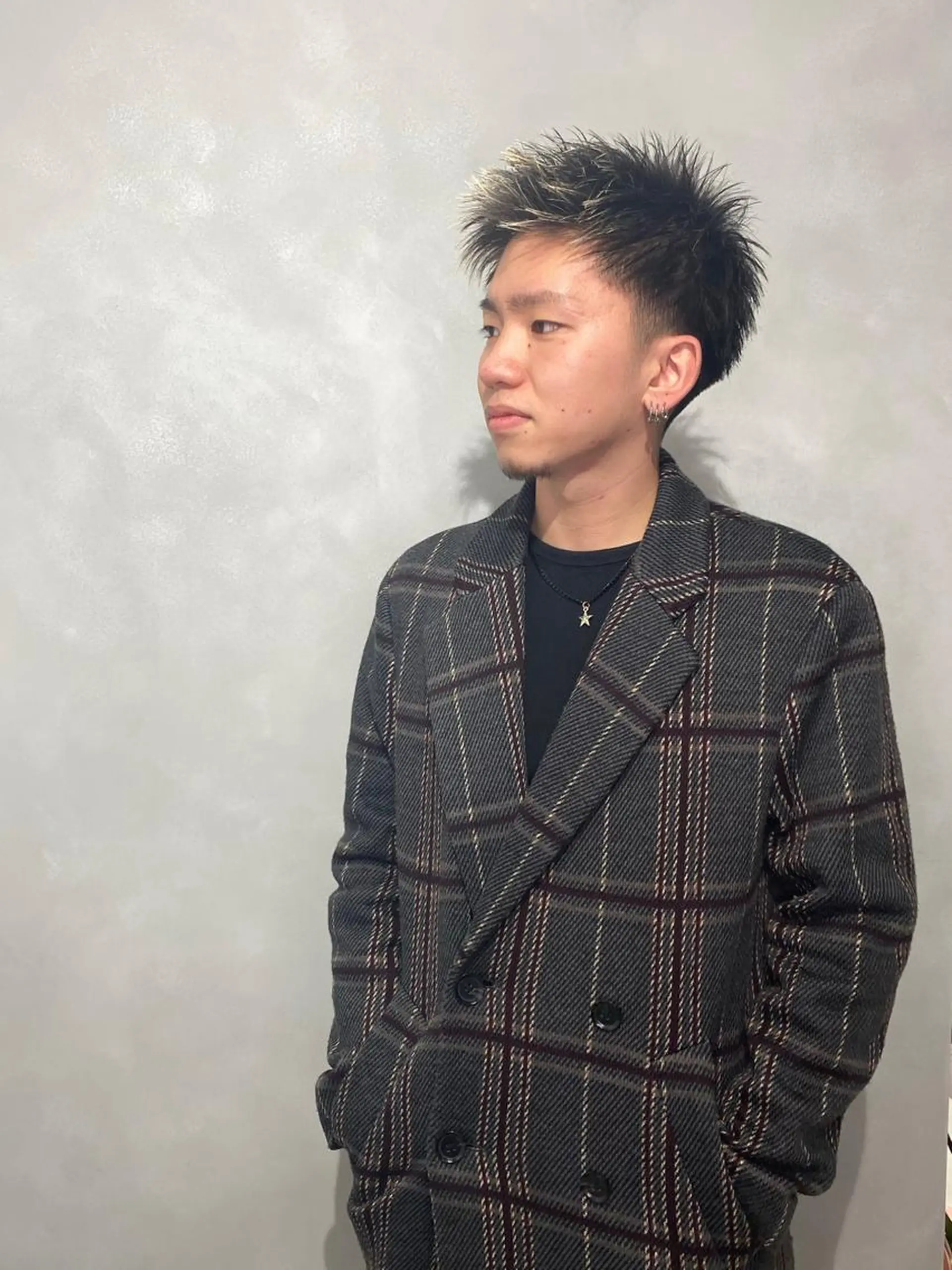 ショート メンズ カット 髪質改善/縮毛矯正 レイヤー/松川匠のヘアスタイル