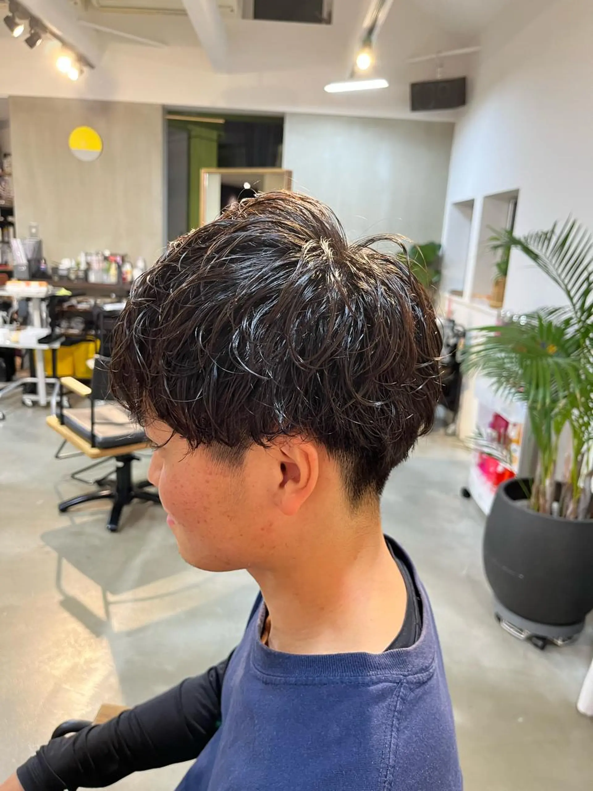 パーマ メンズ メンズパーマ 🟦ROOM MEN 瀬古　侑輝🟦のヘアスタイル